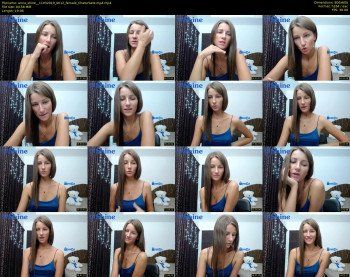 anna_shine_ — 20 minute Chaturbate female cam show recording, 480p, Mar 11, 2019