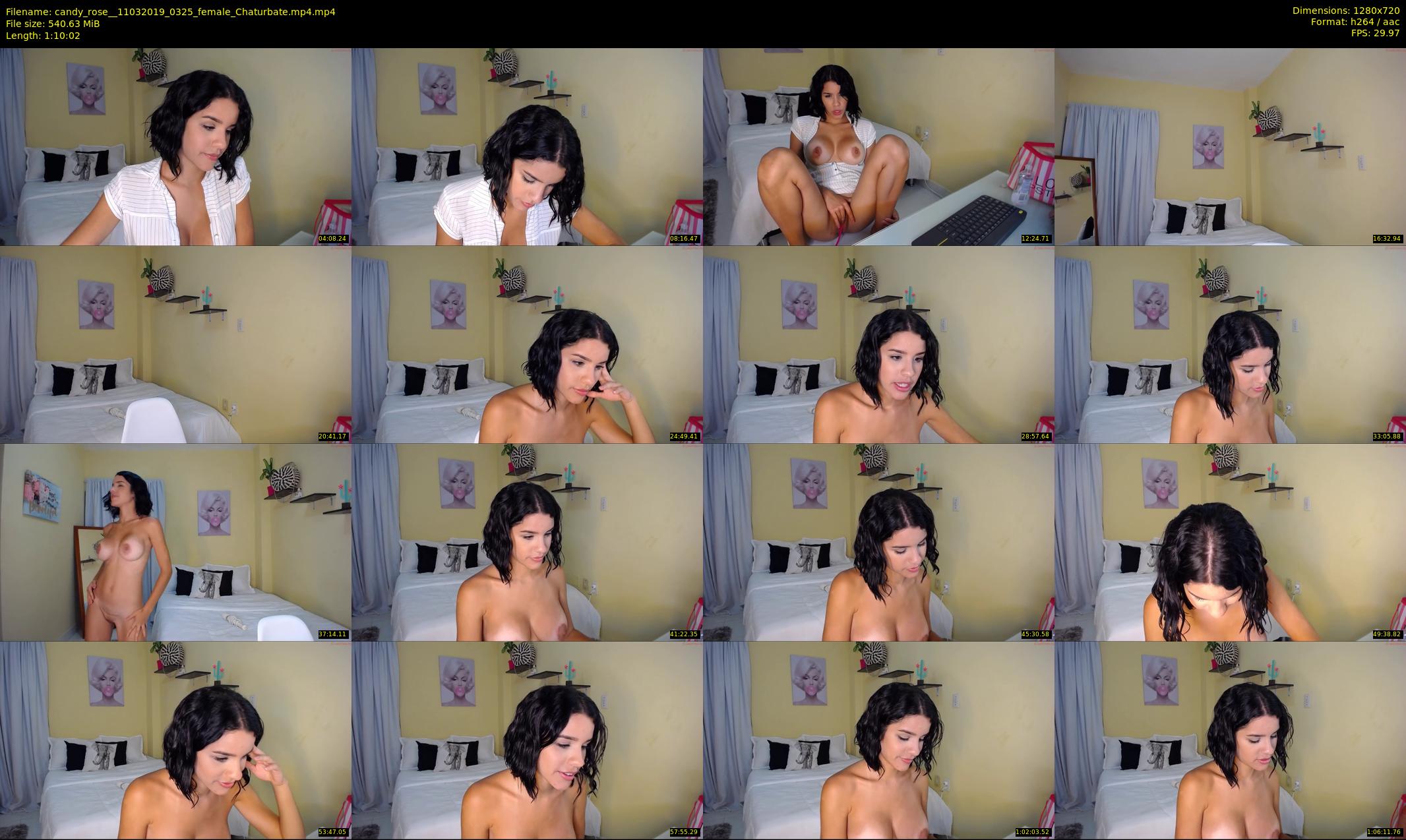 candy_rose_ — 71 minute Chaturbate female cam show recording, 720p, Mar 11, 2019