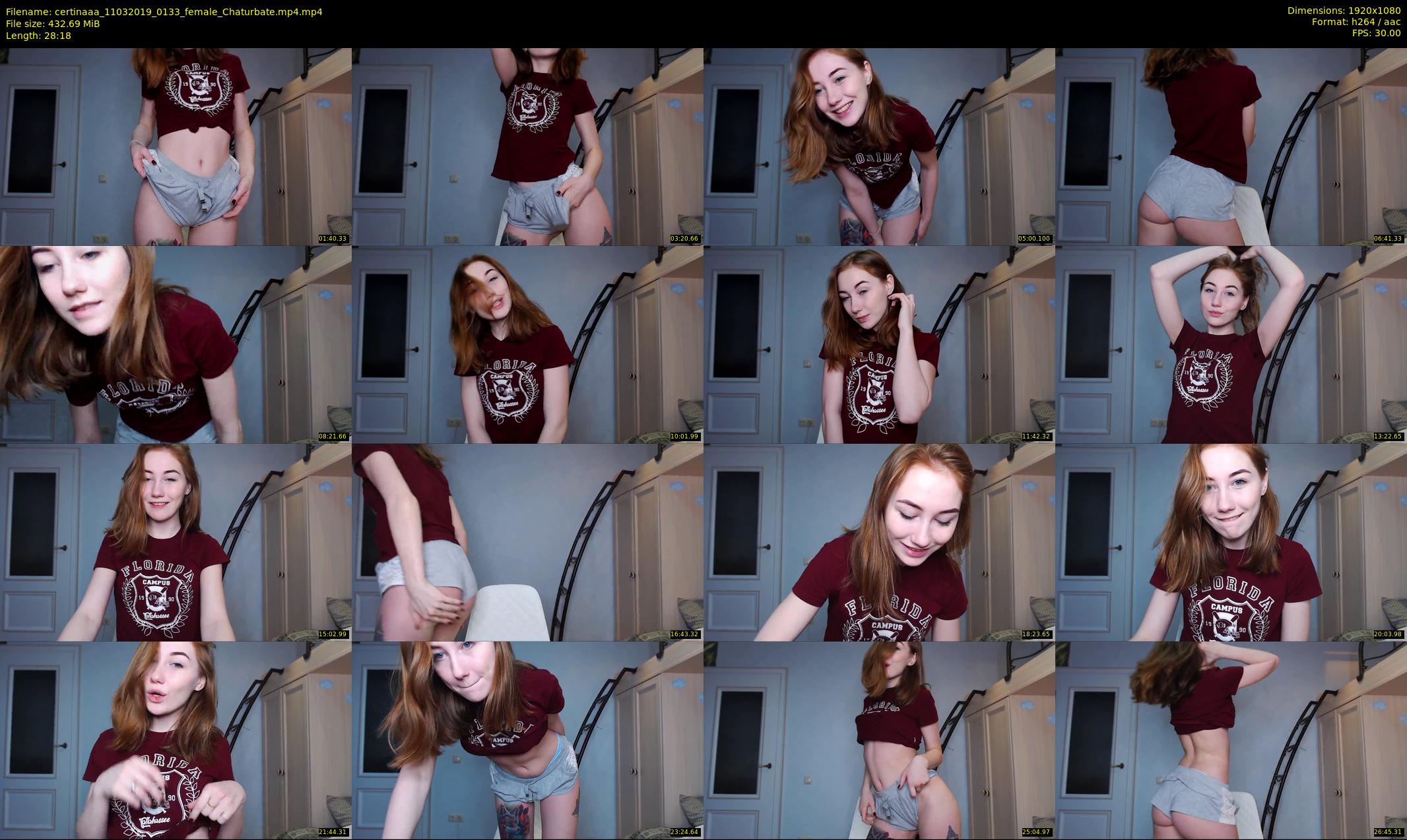certinaaa — 29 minute Chaturbate female cam show recording, 1080p, Mar 11, 2019