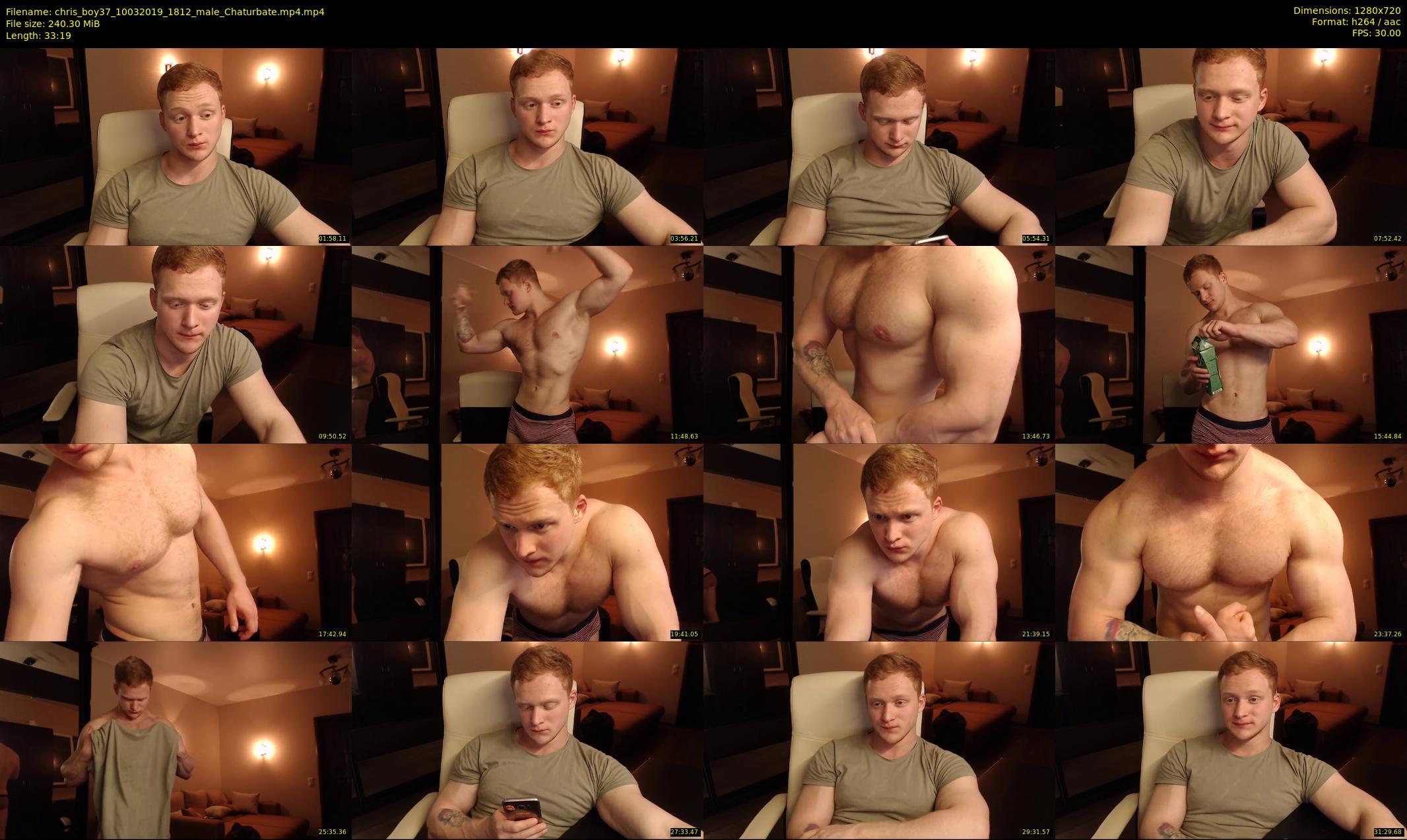 chris_boy37 — 34 minute Chaturbate male cam show recording, 720p, Mar 10, 2019