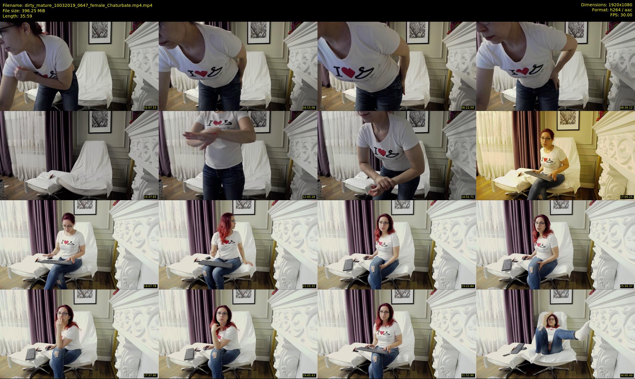 dirty_mature — 36 minute Chaturbate female cam show recording, 1080p, Mar 10, 2019