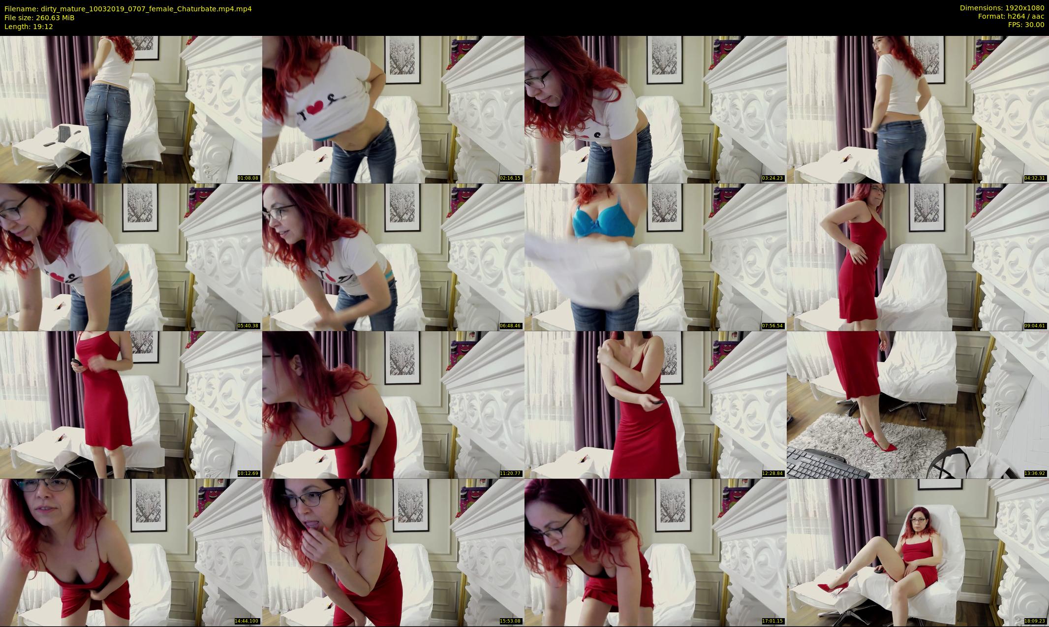 dirty_mature — 20 minute Chaturbate female cam show recording, 1080p, Mar 10, 2019