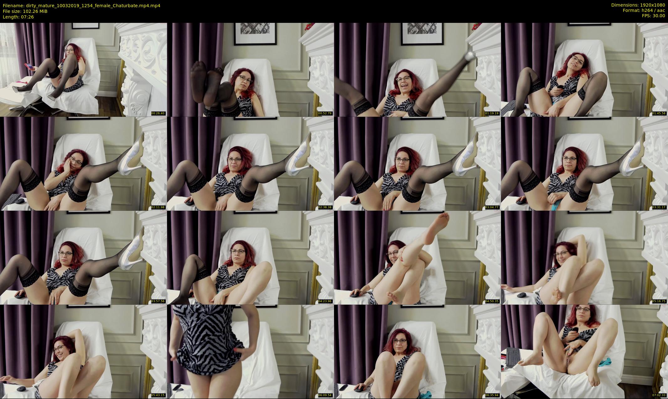 dirty_mature — 8 minute Chaturbate female cam show recording, 1080p, Mar 10, 2019