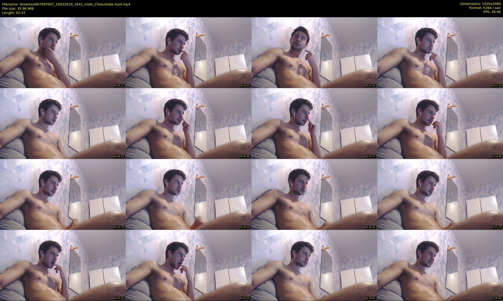 dreamon007007007 — 3 minute Chaturbate male cam show recording, 1080p, Mar 10, 2019