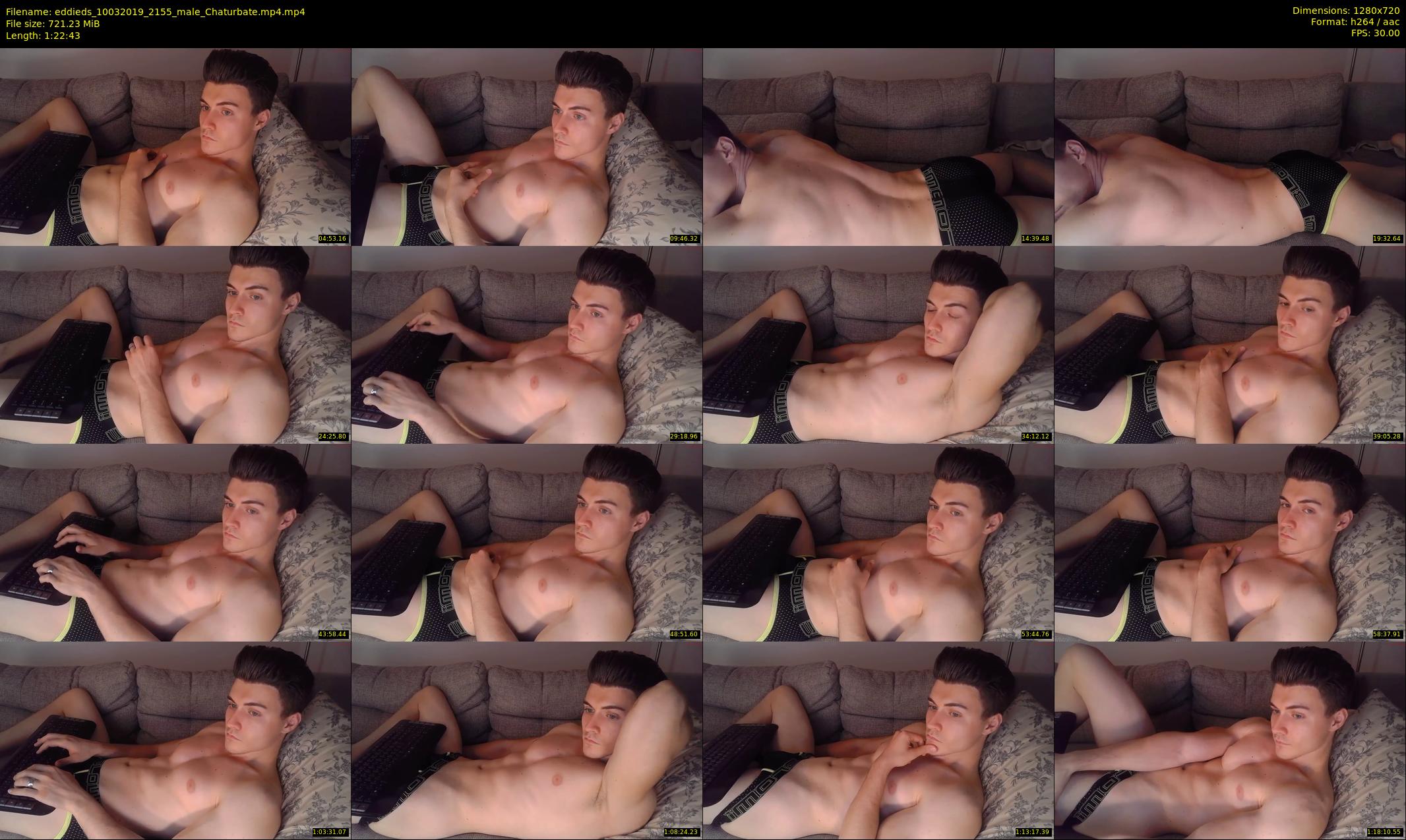 eddieds — 83 minute Chaturbate male cam show recording, 720p, Mar 10, 2019