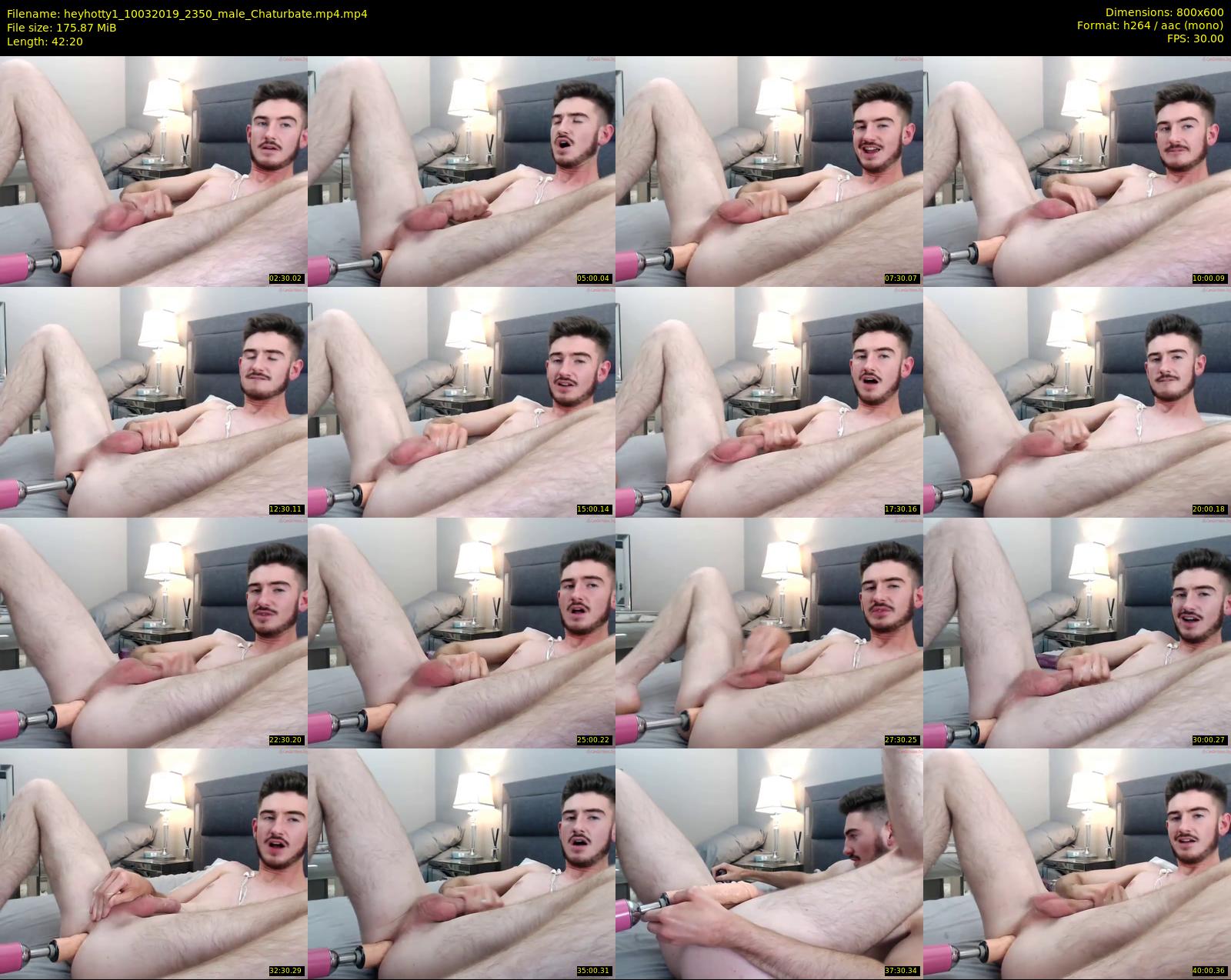 heyhotty1 — 43 minute Chaturbate male cam show recording, 480p, Mar 10, 2019