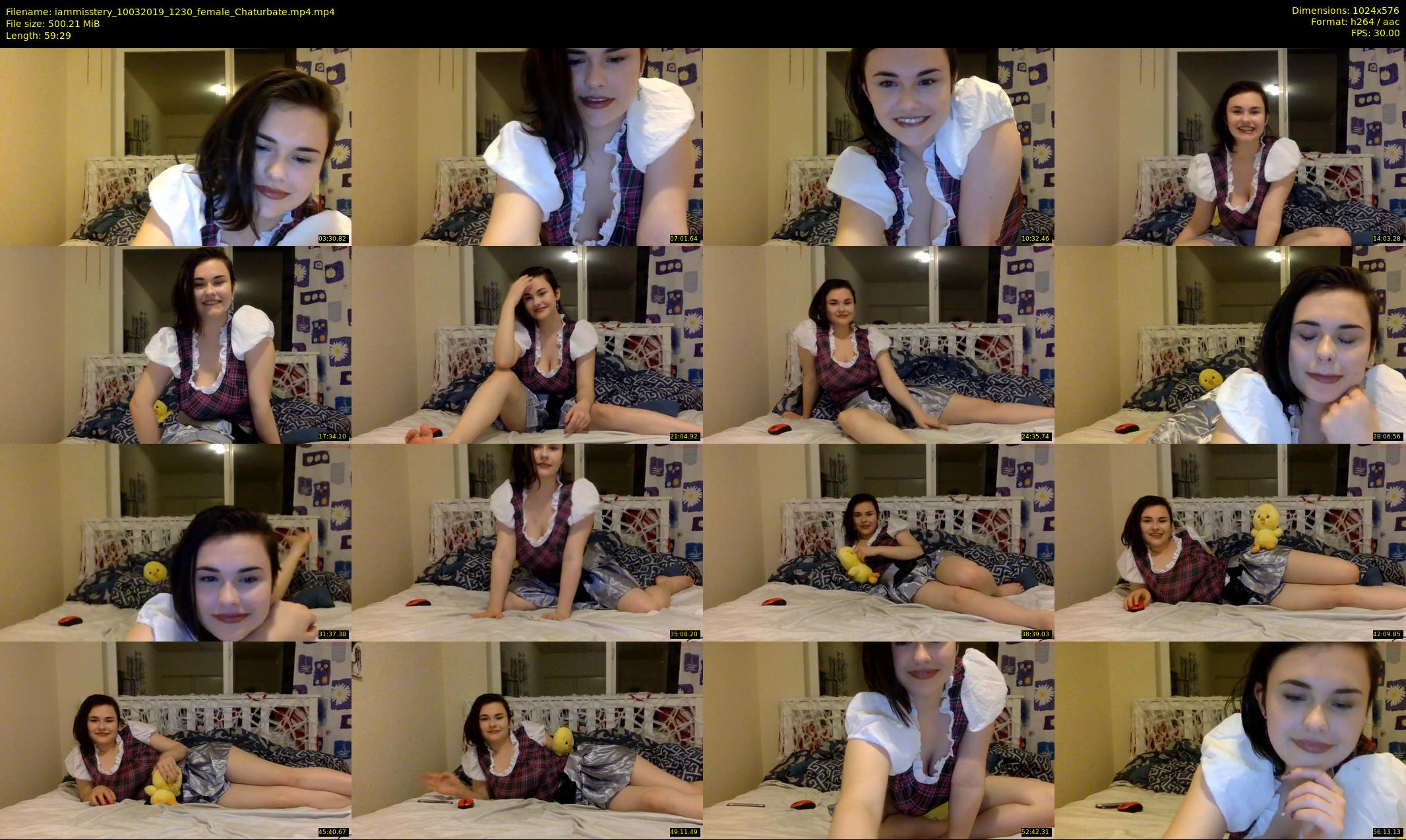 iammisstery — 60 minute Chaturbate female cam show recording, 480p, Mar 10, 2019