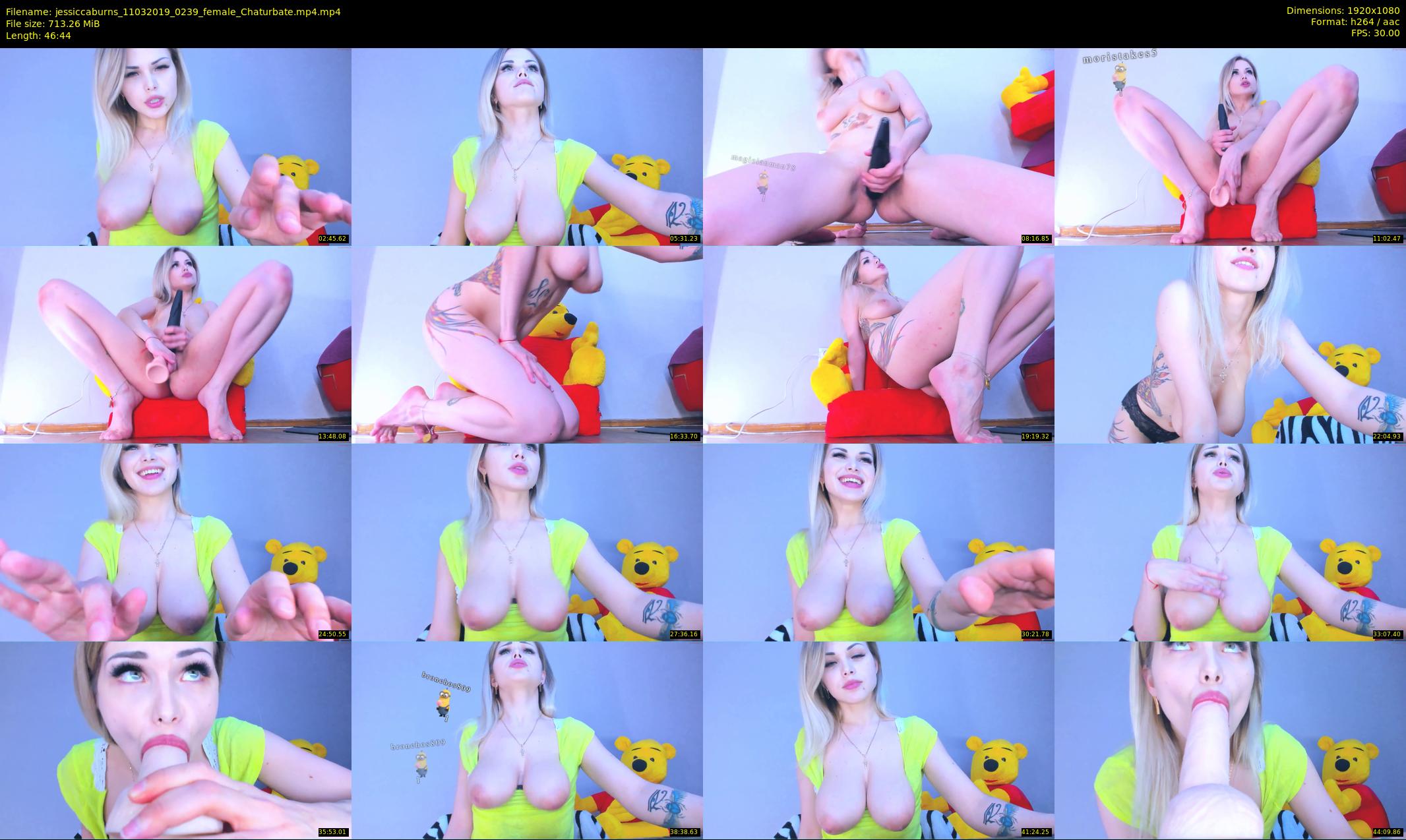 jessiccaburns — 47 minute Chaturbate female cam show recording, 1080p, Mar 11, 2019