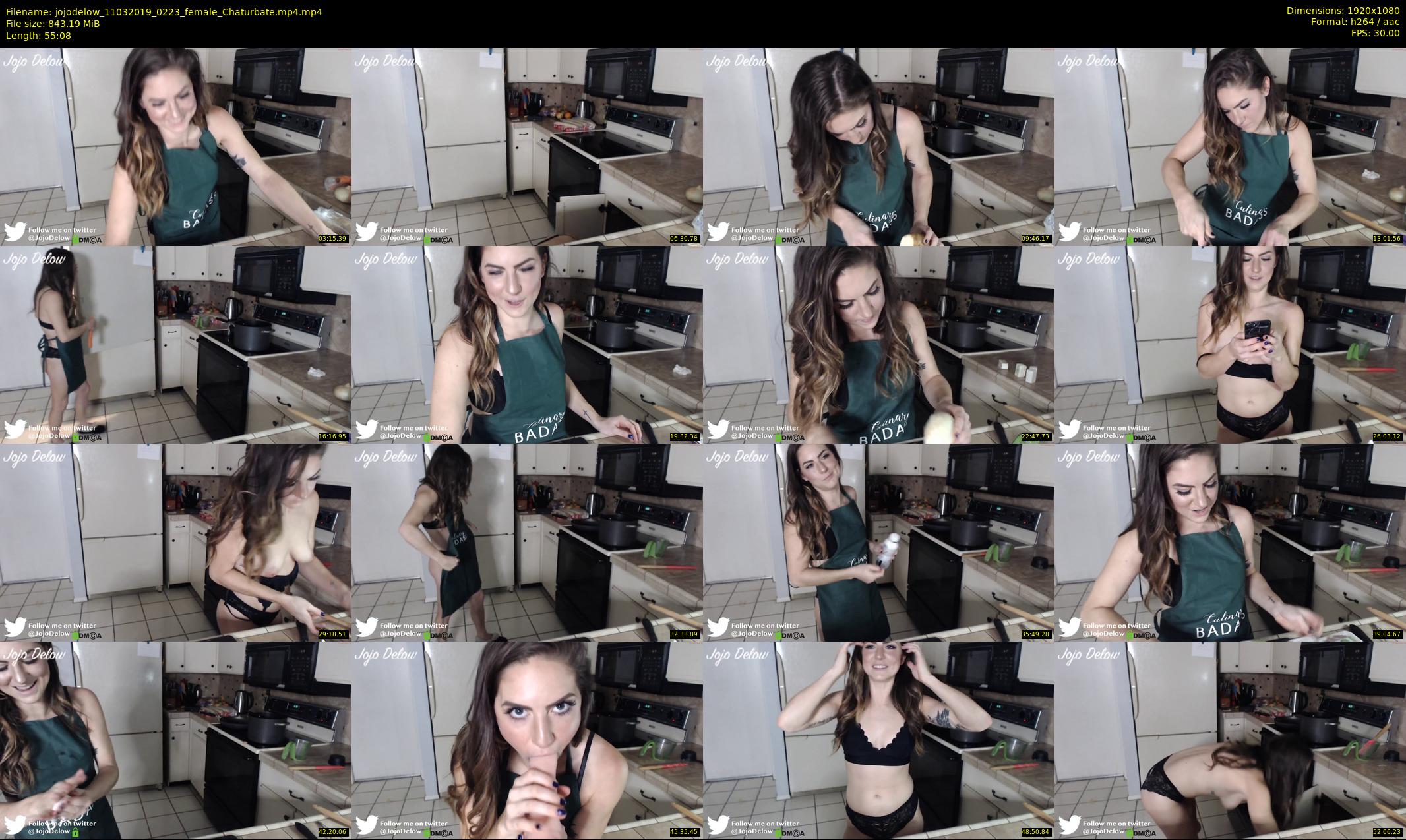 jojodelow — 56 minute Chaturbate female cam show recording, 1080p, Mar 11, 2019