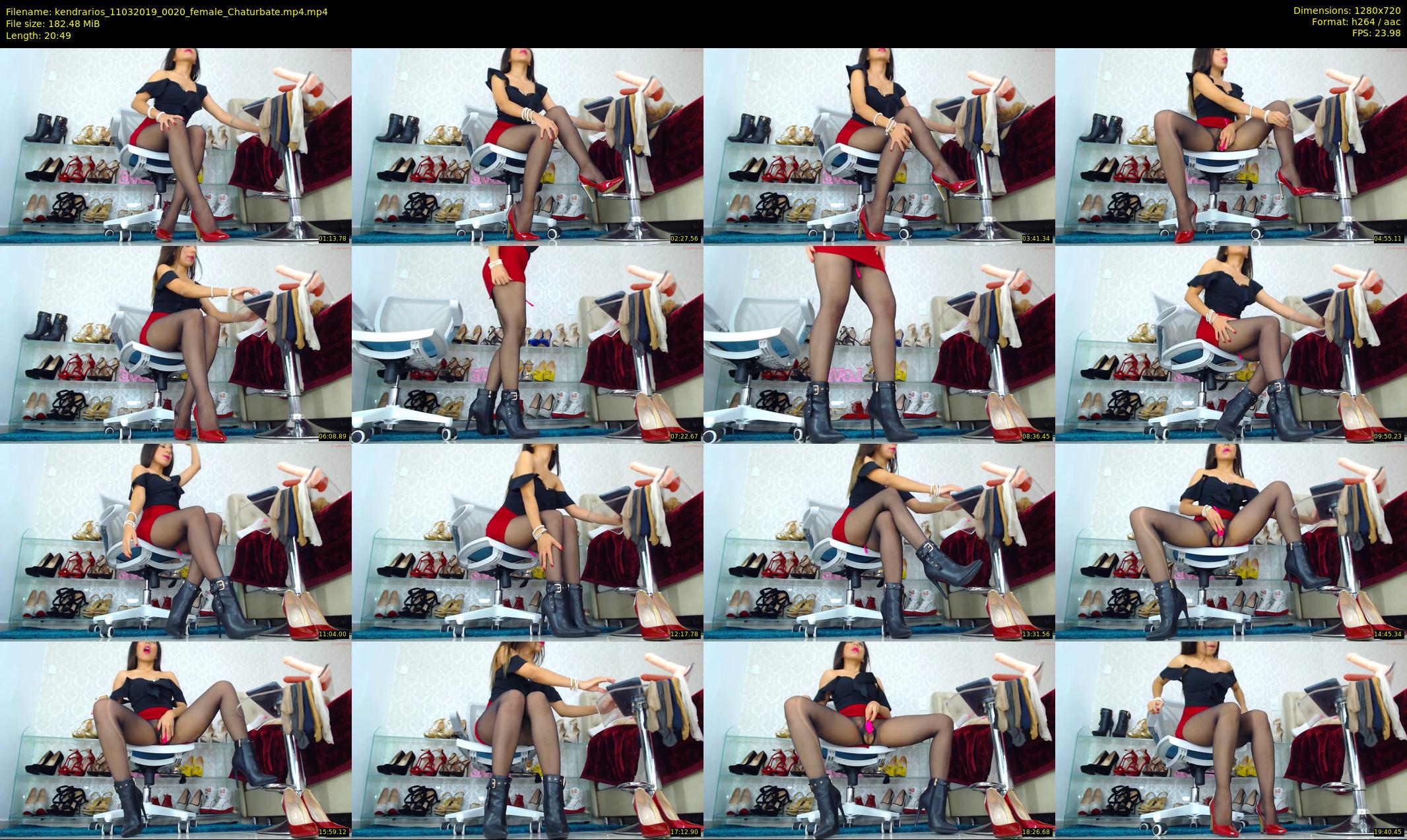 kendrarios — 21 minute Chaturbate female cam show recording, 720p, Mar 11, 2019
