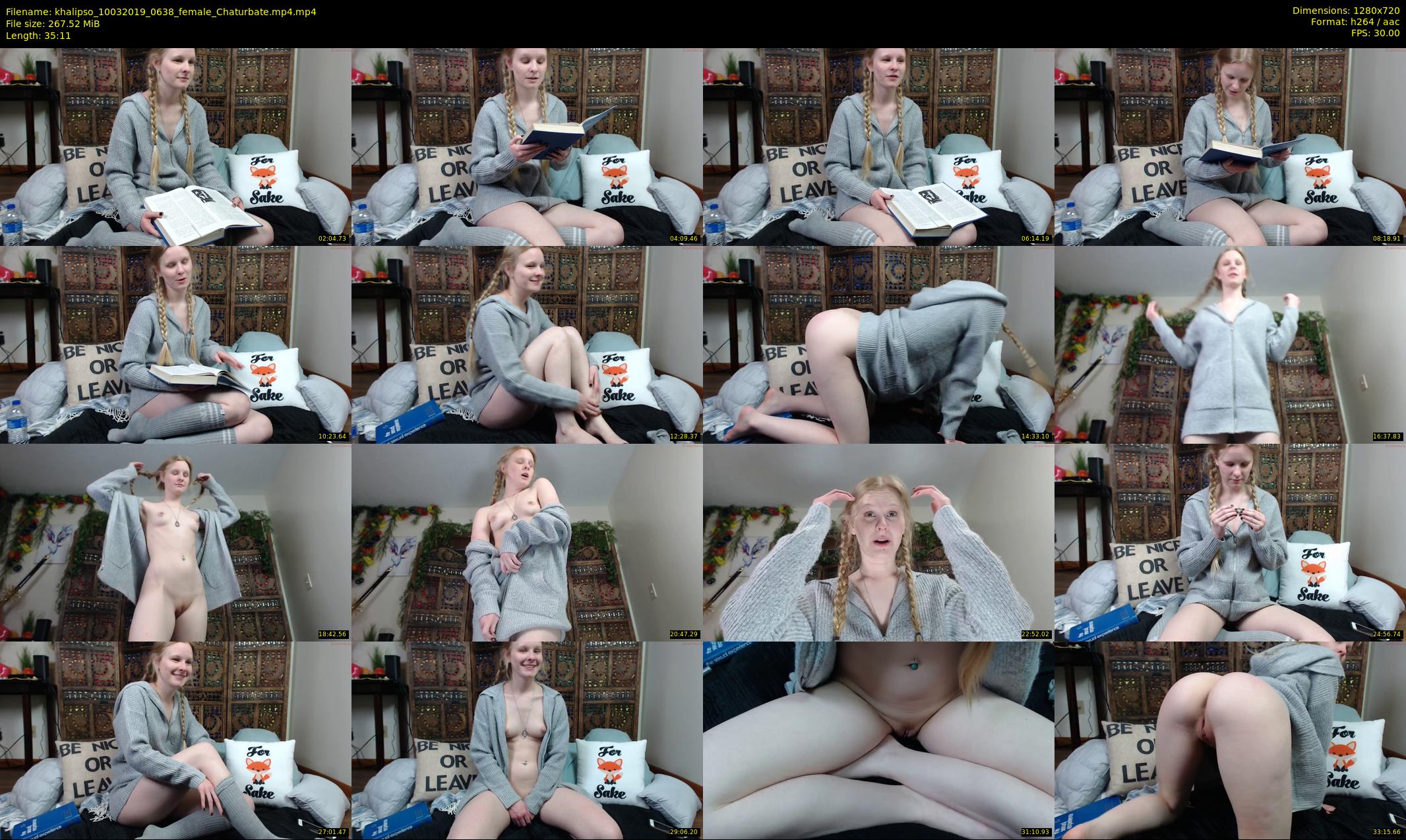 khalipso — 36 minute Chaturbate female cam show recording, 720p, Mar 10, 2019