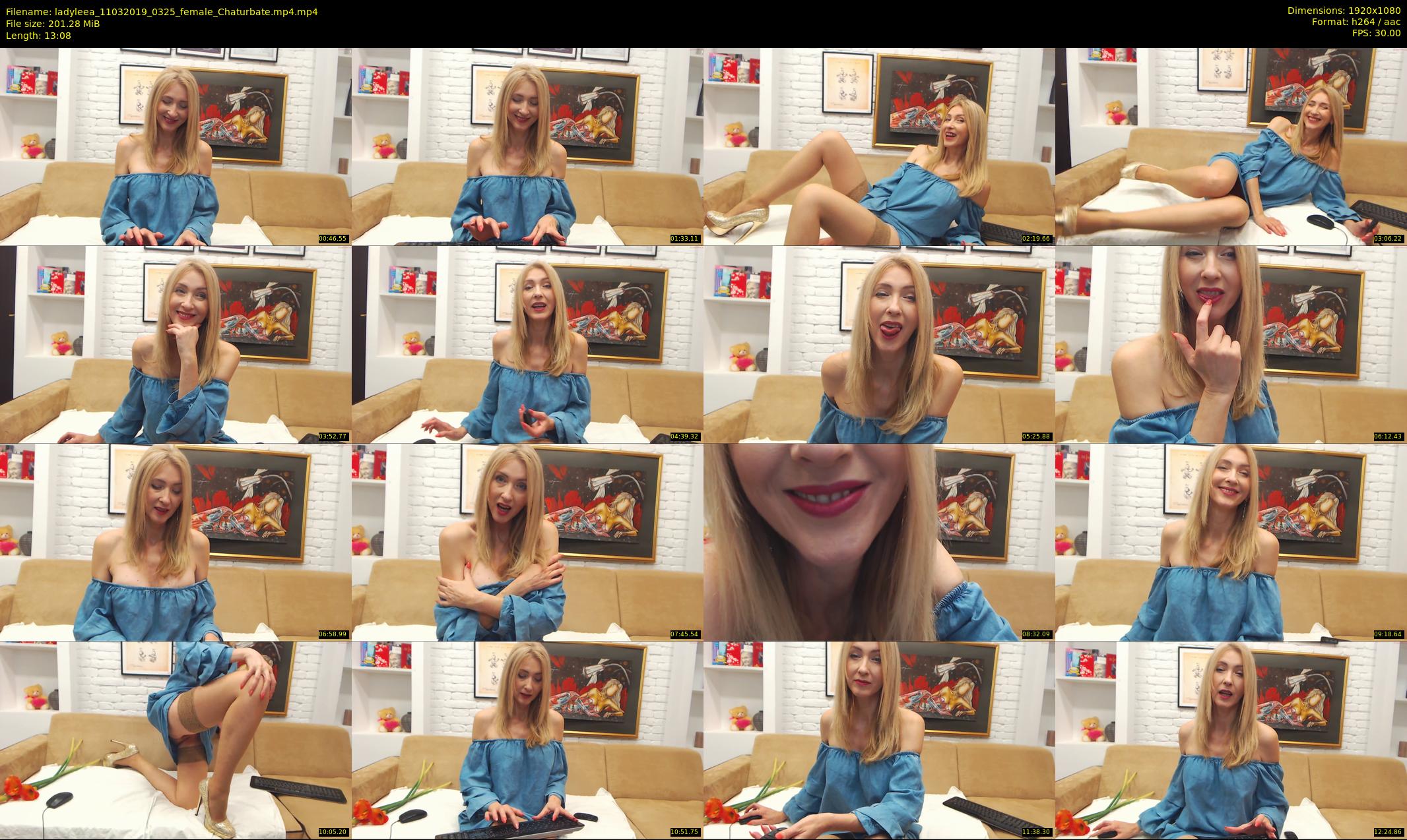 ladyleea — 14 minute Chaturbate female cam show recording, 1080p, Mar 11, 2019