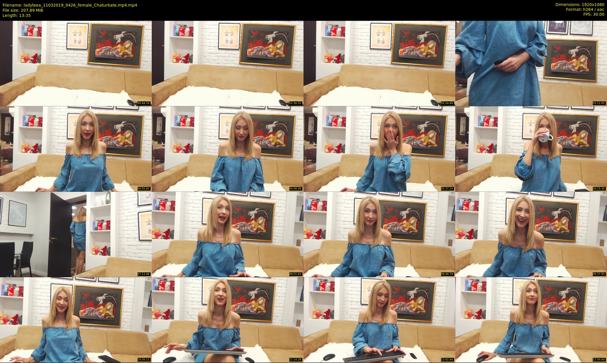 ladyleea — 14 minute Chaturbate female cam show recording, 1080p, Mar 11, 2019