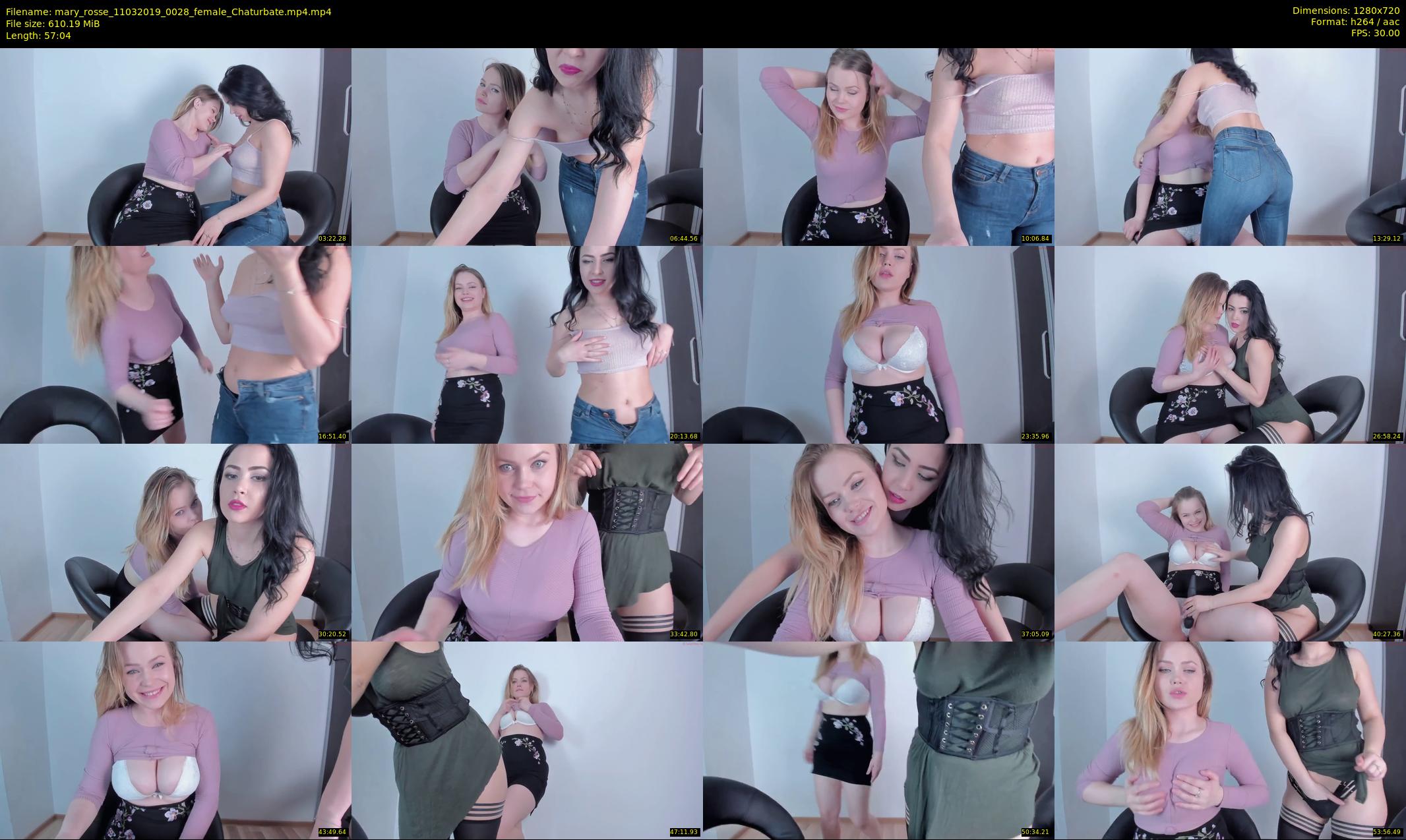 mary_rosse — 58 minute Chaturbate couple cam show recording, 720p, Mar 11, 2019