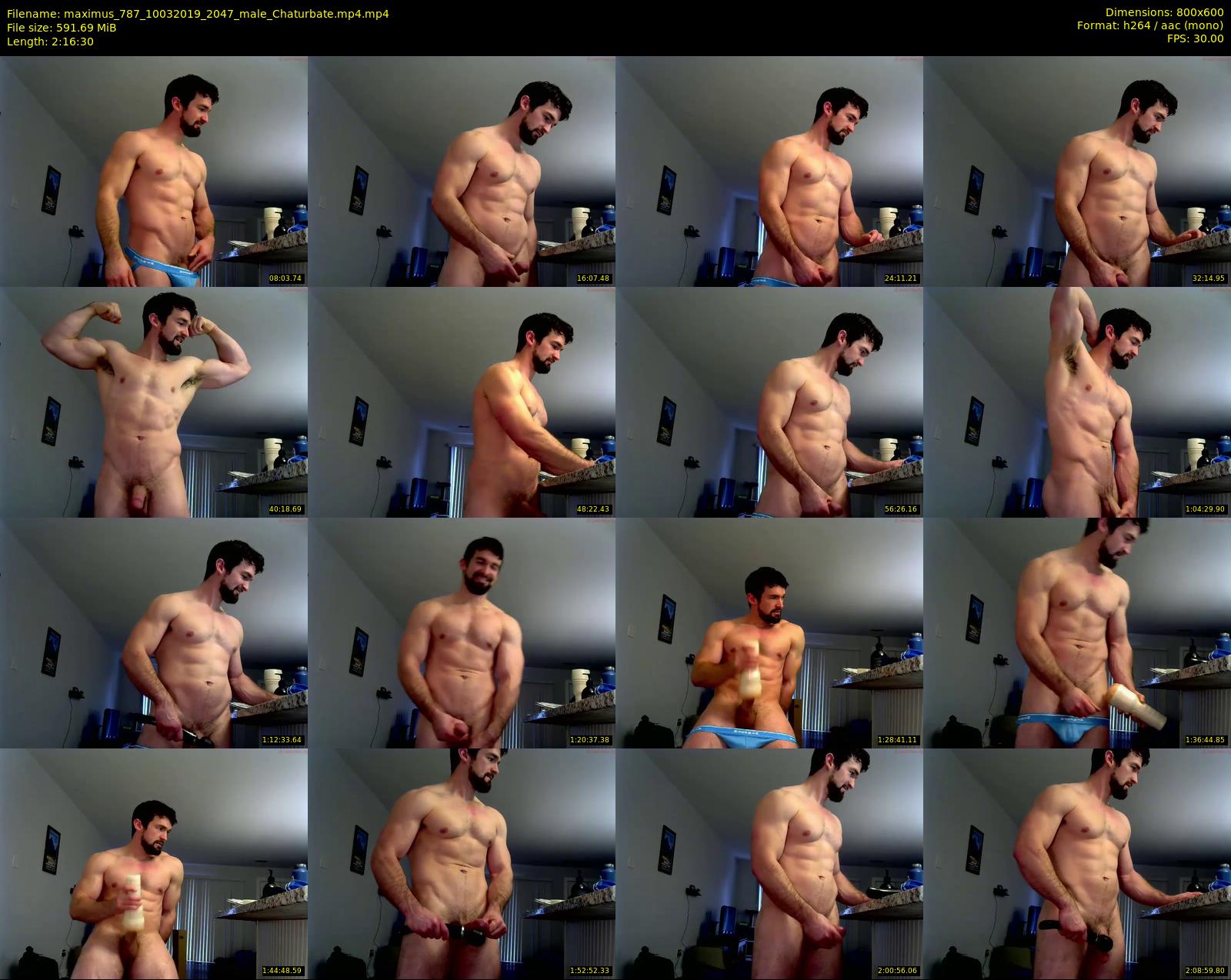 maximus_787 — 137 minute Chaturbate male cam show recording, 480p, Mar 10, 2019