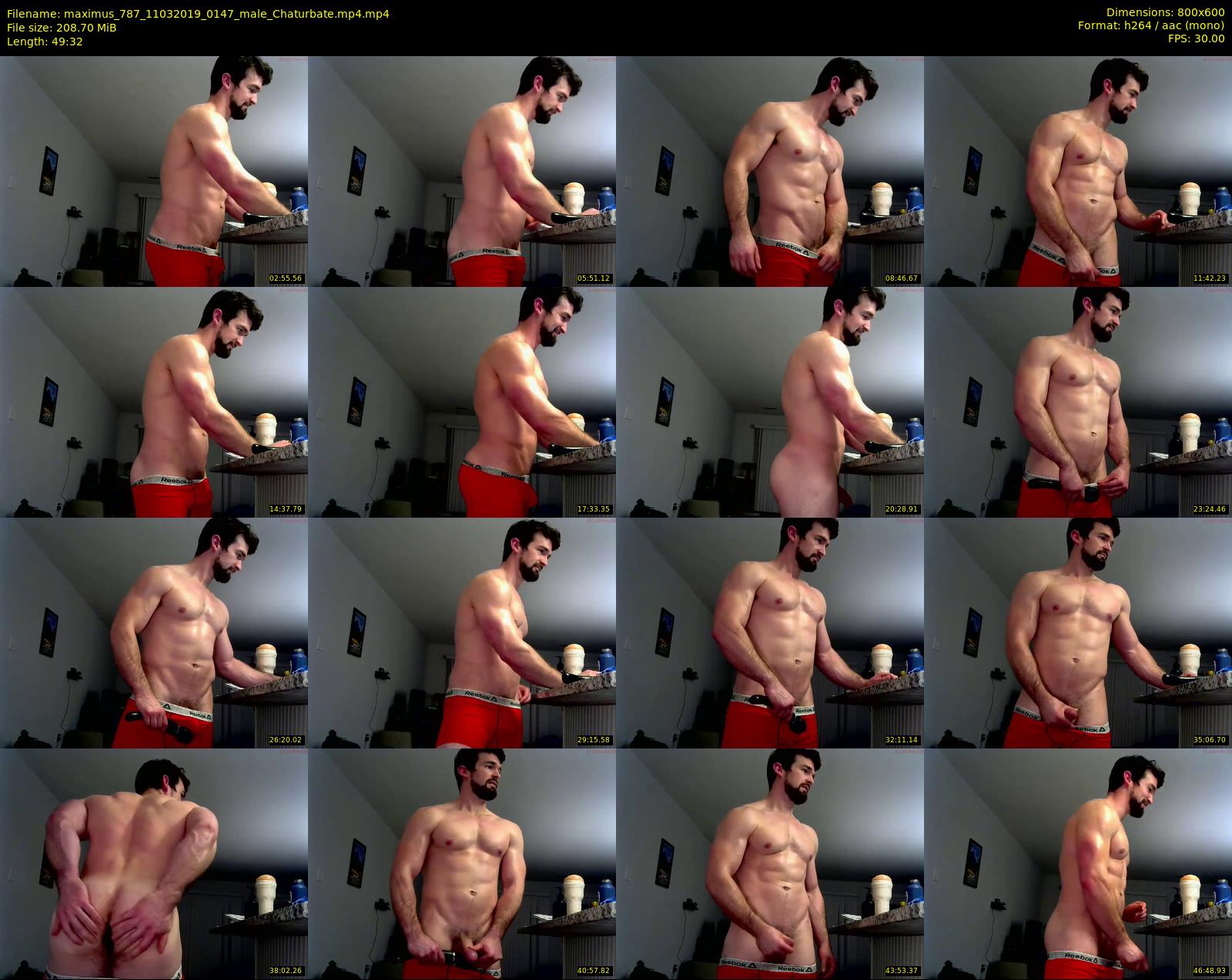 maximus_787 — 50 minute Chaturbate male cam show recording, 480p, Mar 11, 2019
