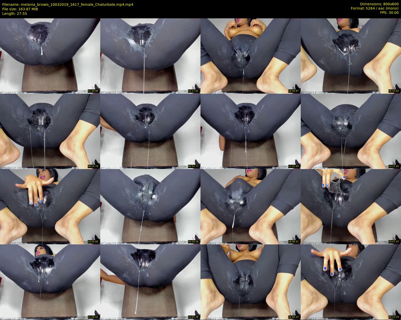 melania_browis — 28 minute Chaturbate female cam show recording, 480p, Mar 10, 2019