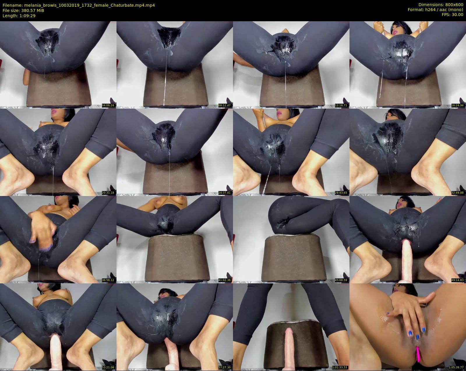 melania_browis — 70 minute Chaturbate female cam show recording, 480p, Mar 10, 2019