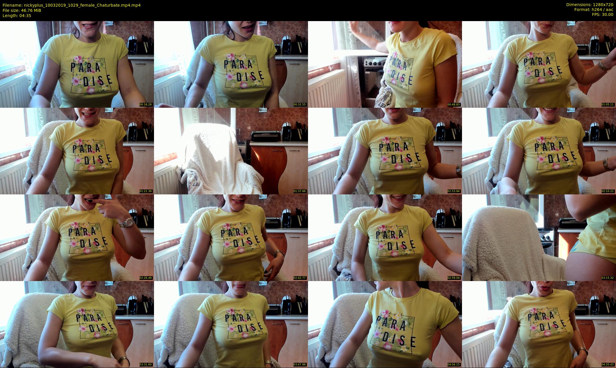 nickyplus — 5 minute Chaturbate couple cam show recording, 720p, Mar 10, 2019