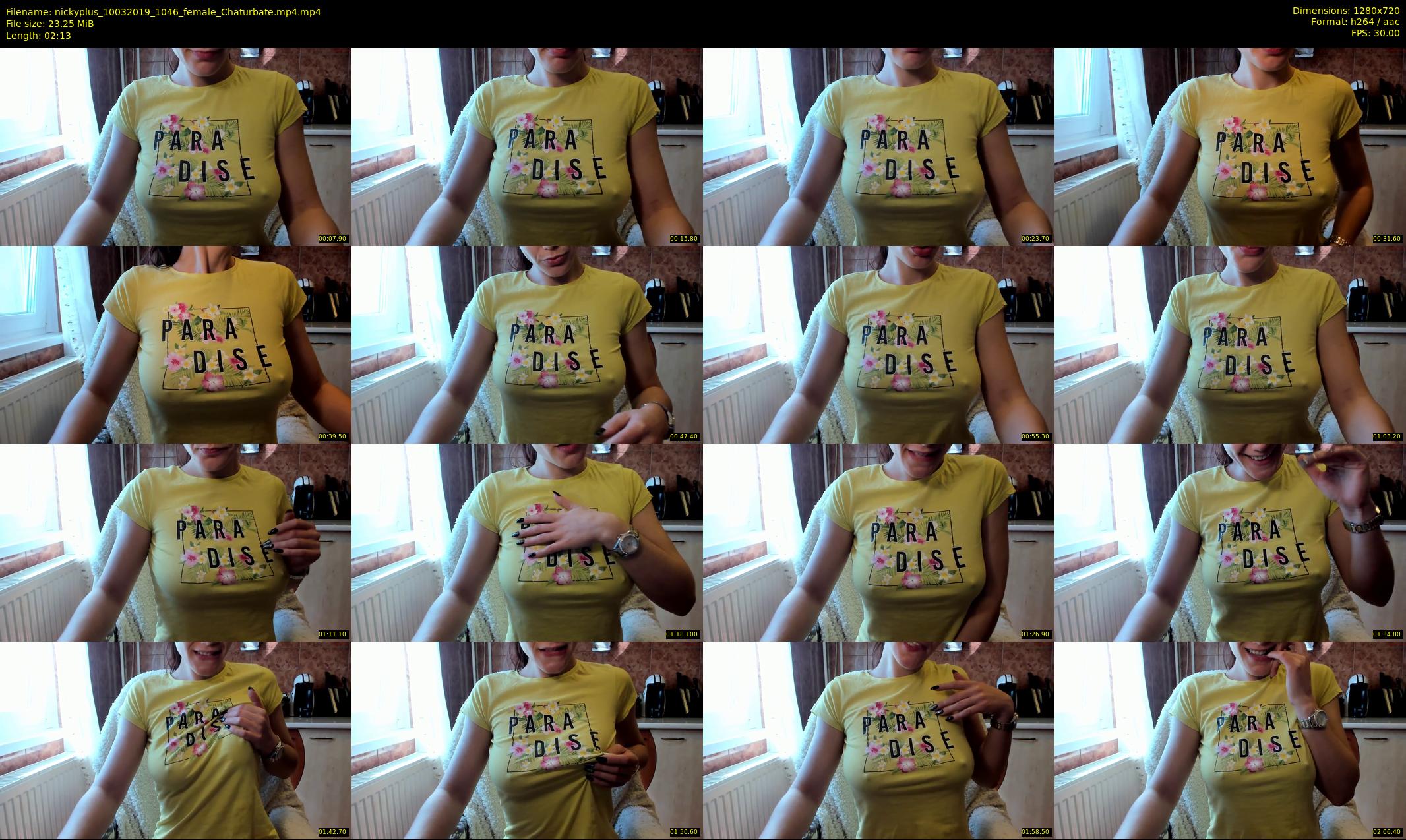nickyplus — 3 minute Chaturbate couple cam show recording, 720p, Mar 10, 2019