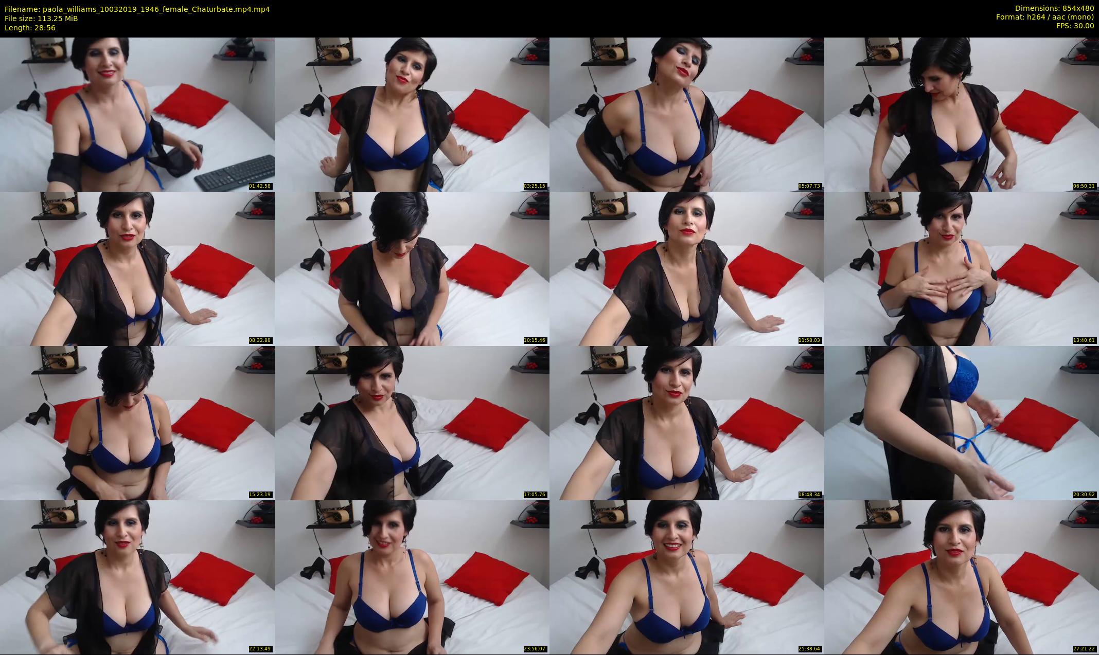 paola_williams — 29 minute Chaturbate female cam show recording, 480p, Mar 10, 2019