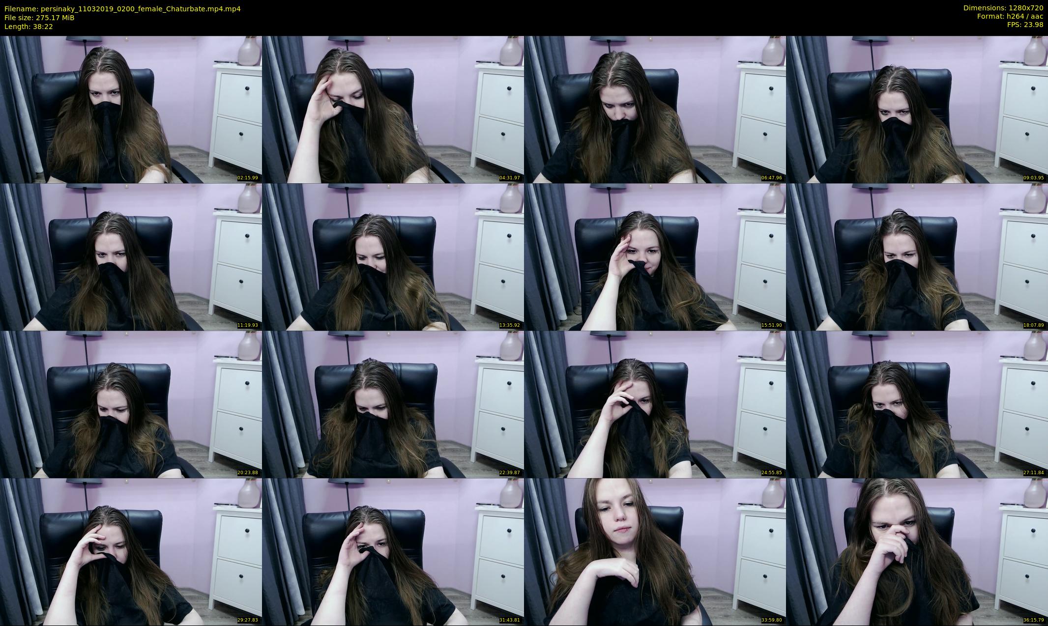 persinaky — 39 minute Chaturbate female cam show recording, 720p, Mar 11, 2019
