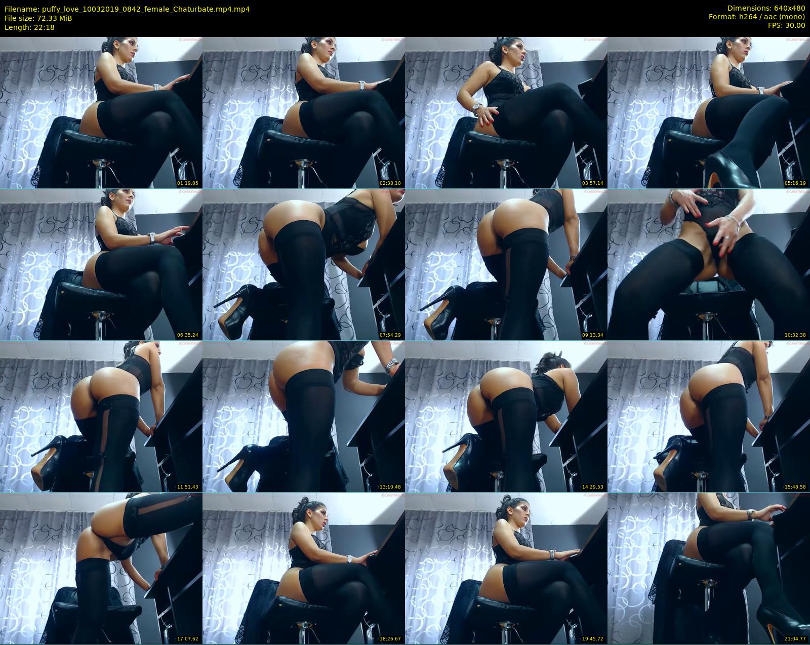 puffy_love — 23 minute Chaturbate female cam show recording, 480p, Mar 10, 2019