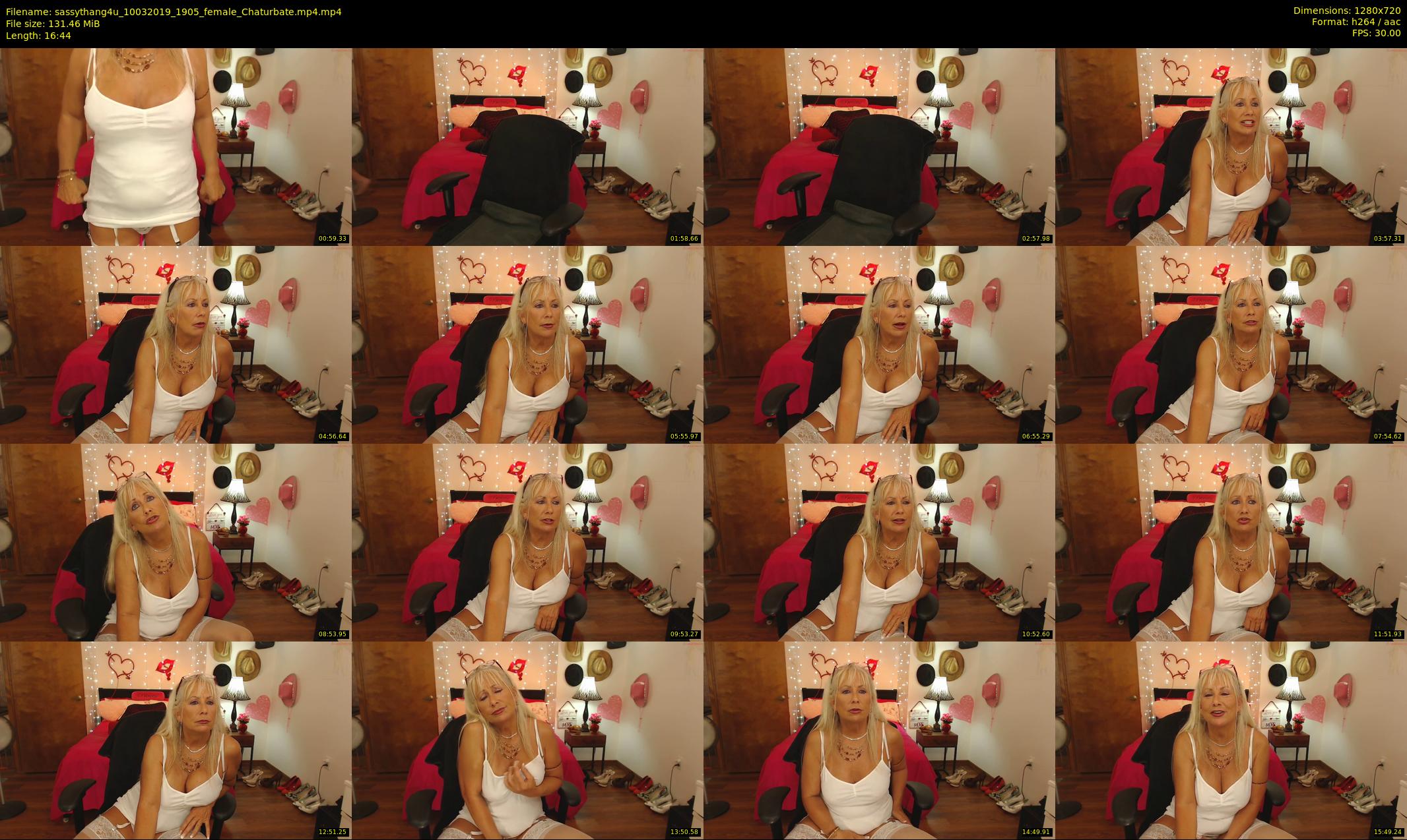 sassythang4u — 17 minute Chaturbate female cam show recording, 720p, Mar 10, 2019