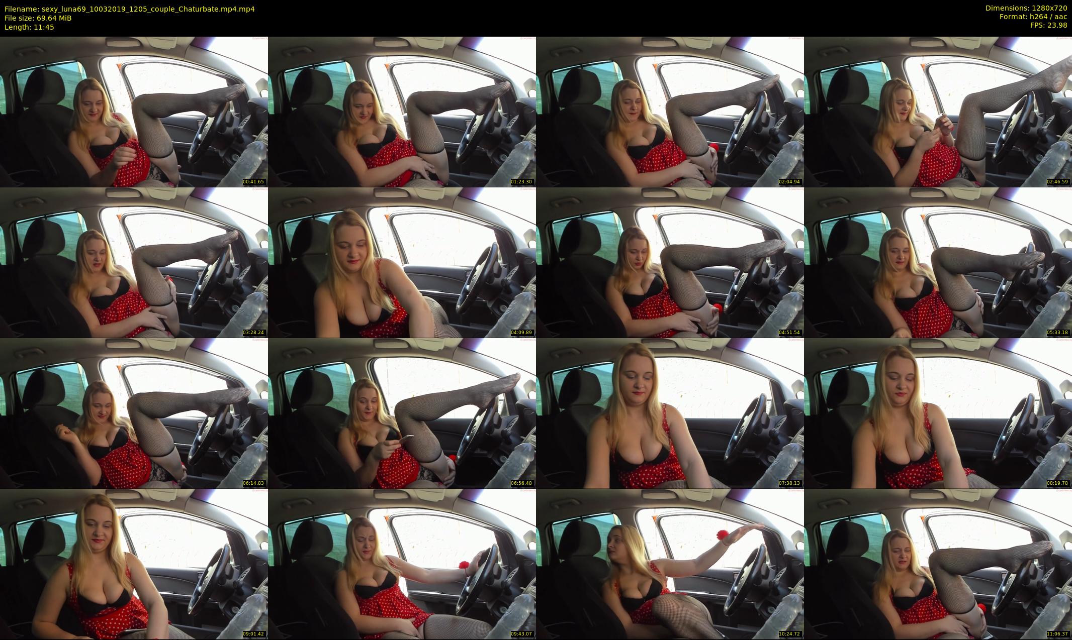 sexy_luna69 — 12 minute Chaturbate couple cam show recording, 720p, Mar 10, 2019