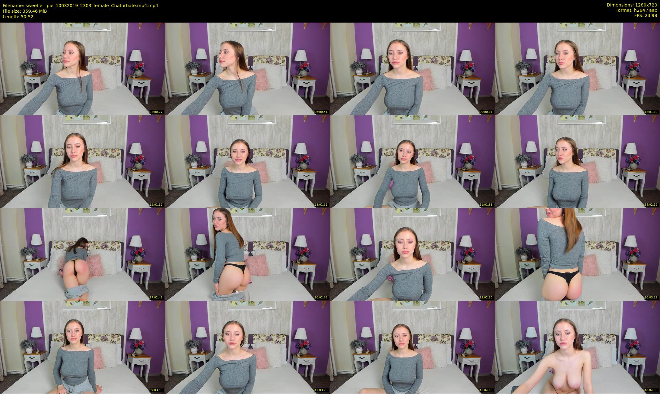 sweetie__pie — 51 minute Chaturbate female cam show recording, 720p, Mar 10, 2019