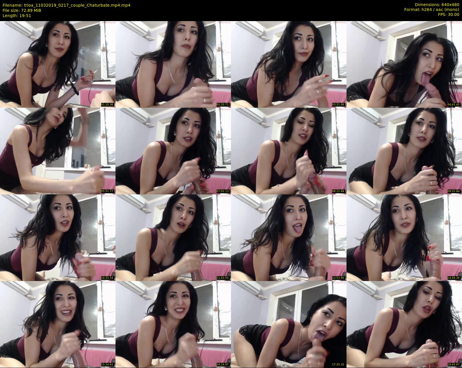 trioa — 20 minute Chaturbate couple cam show recording, 480p, Mar 11, 2019