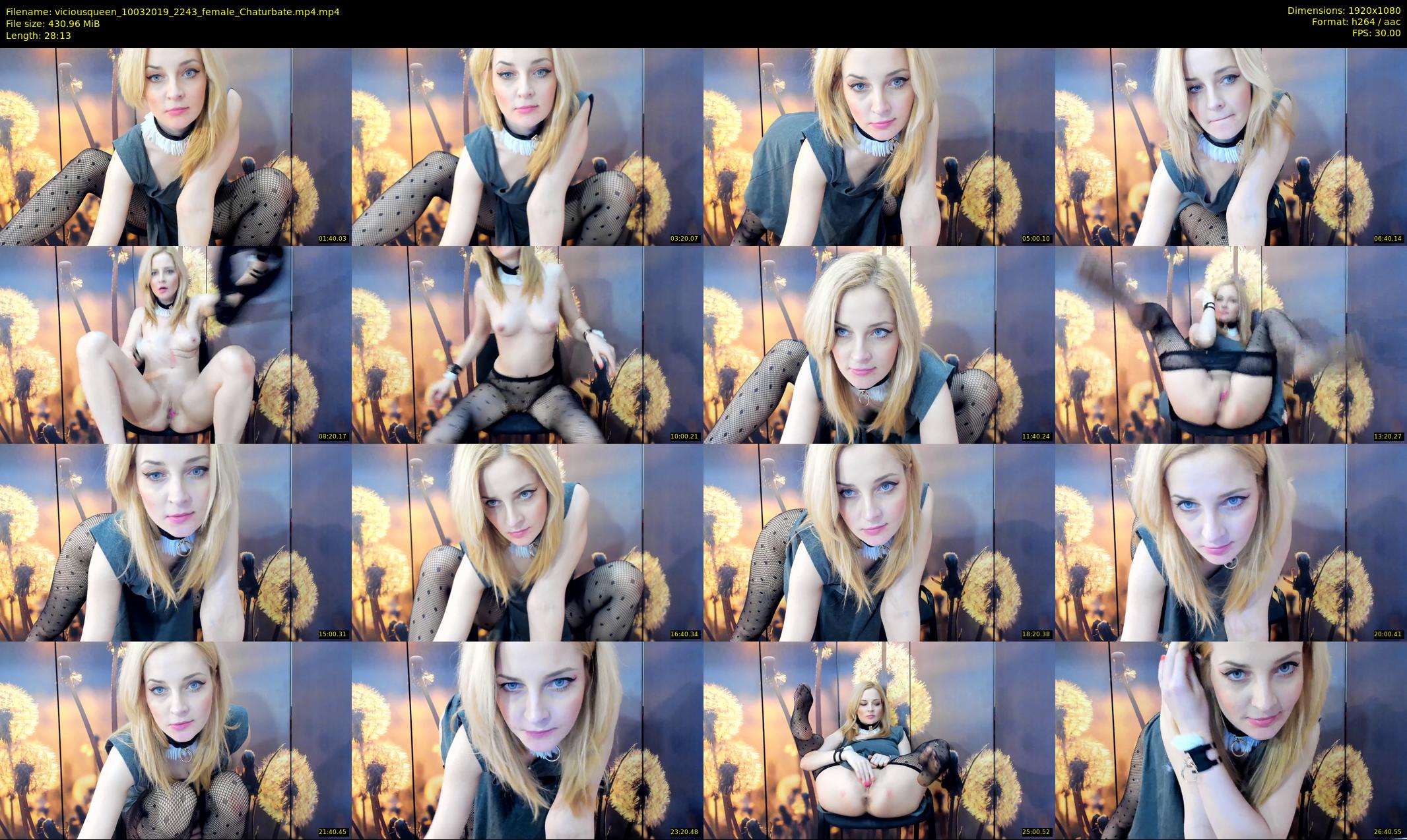 viciousqueen — 29 minute Chaturbate female cam show recording, 1080p, Mar 10, 2019