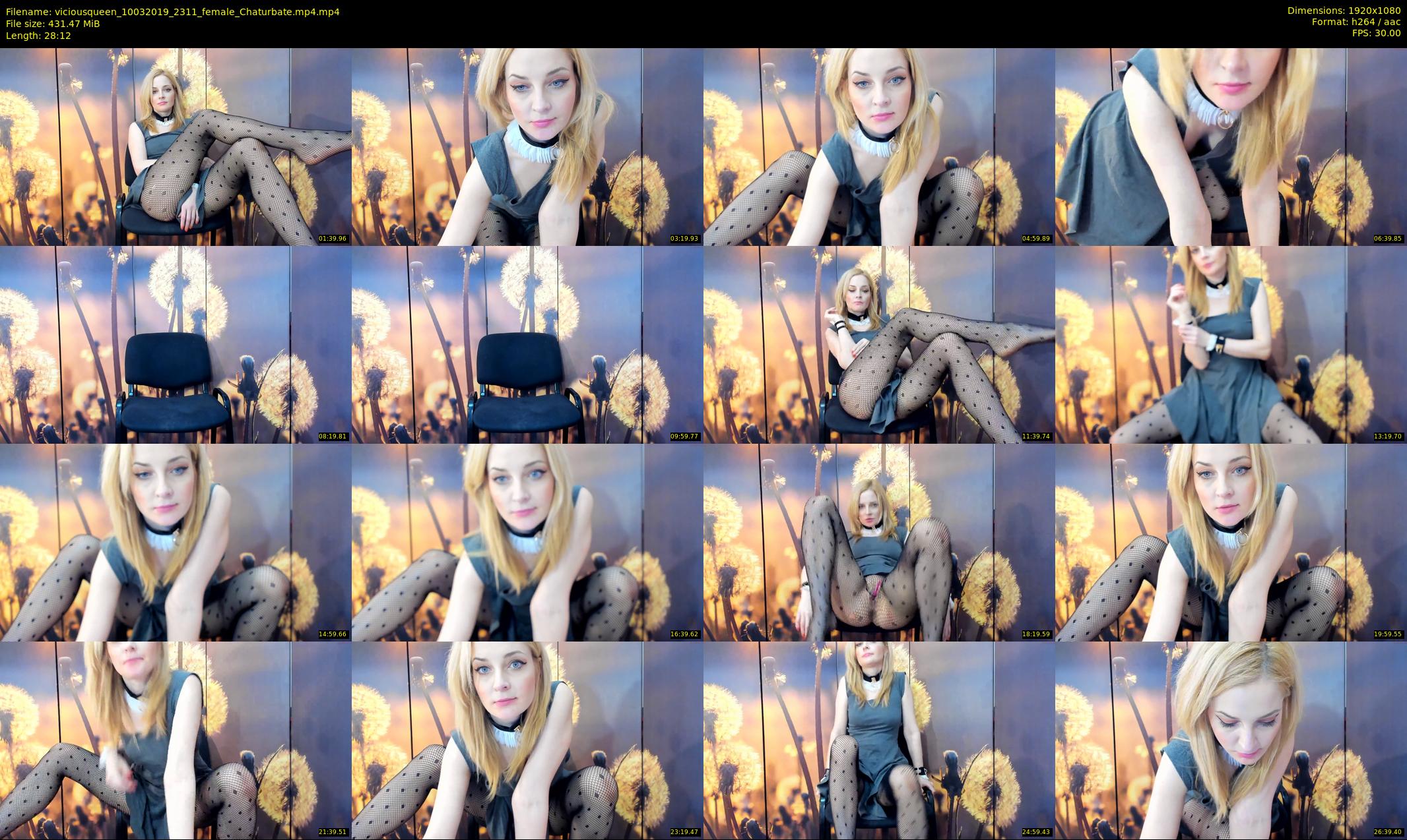 viciousqueen — 29 minute Chaturbate female cam show recording, 1080p, Mar 10, 2019