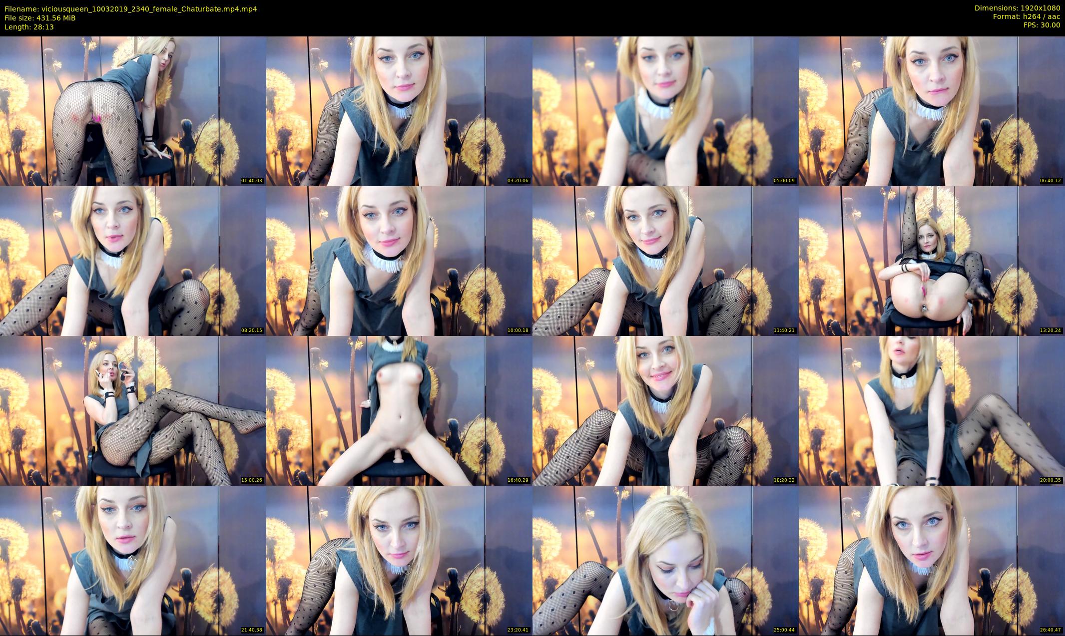 viciousqueen — 29 minute Chaturbate female cam show recording, 1080p, Mar 10, 2019