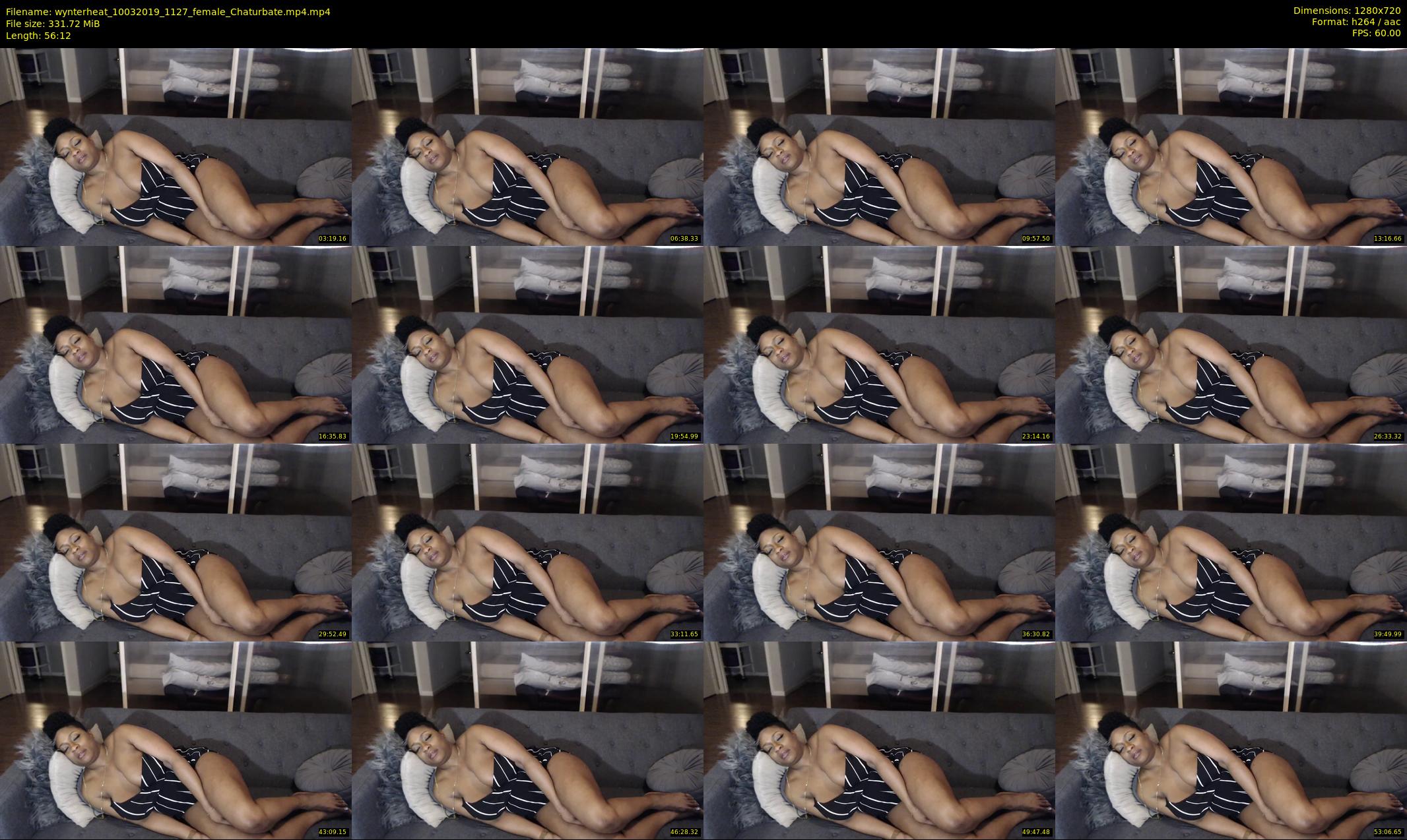 wynterheat — 57 minute Chaturbate female cam show recording, 720p, Mar 10, 2019
