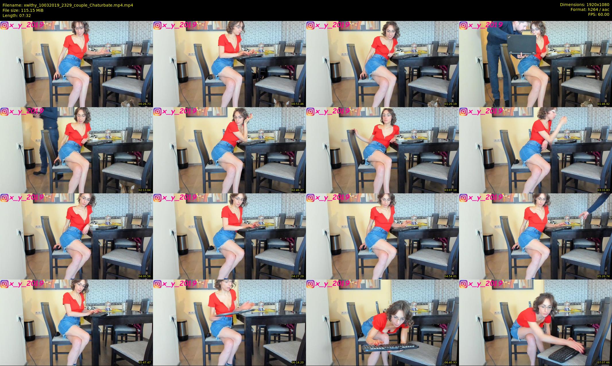 xwithy — 8 minute Chaturbate female cam show recording, 1080p, Mar 10, 2019