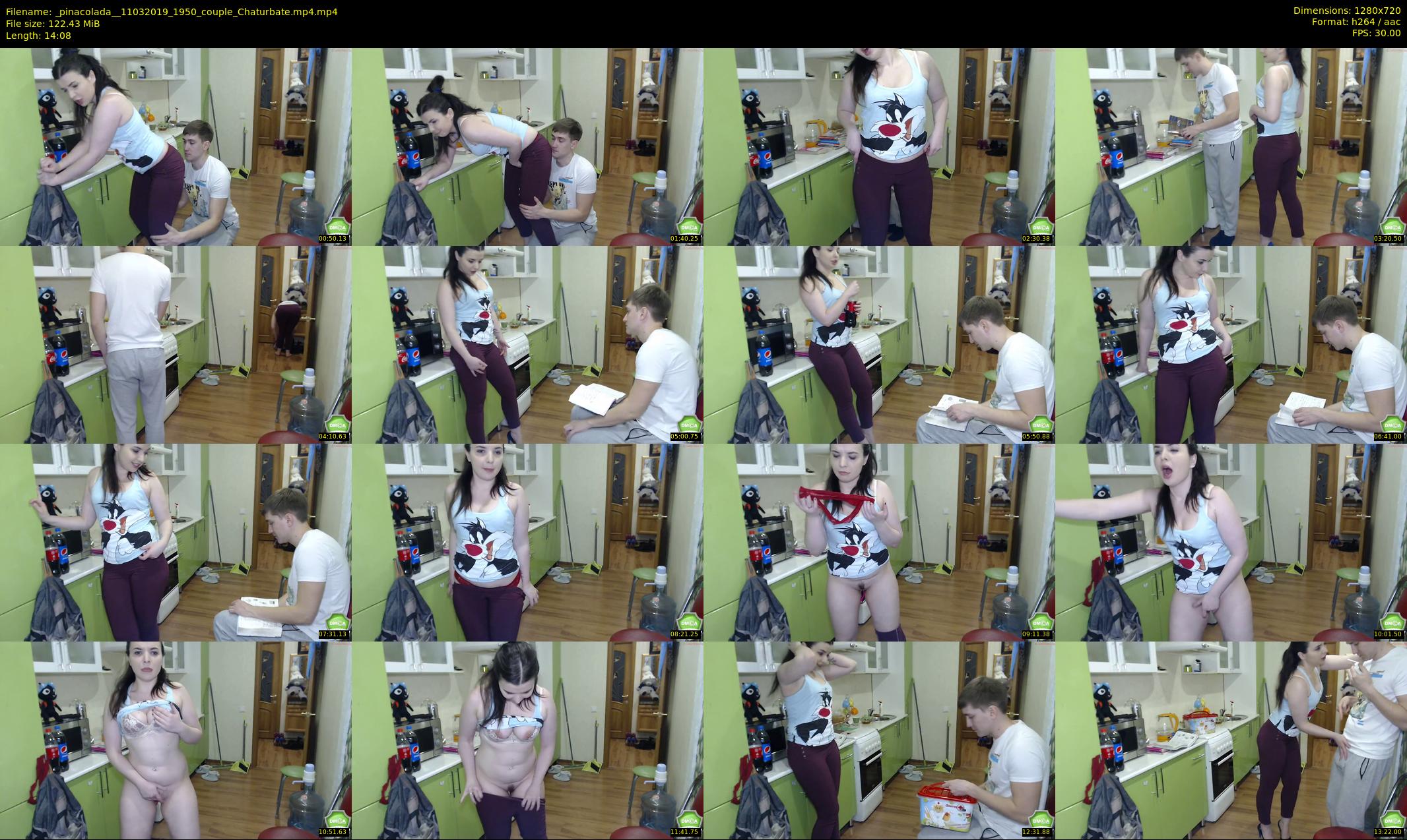 _pinacolada_ — 15 minute Chaturbate couple cam show recording, 720p, Mar 11, 2019
