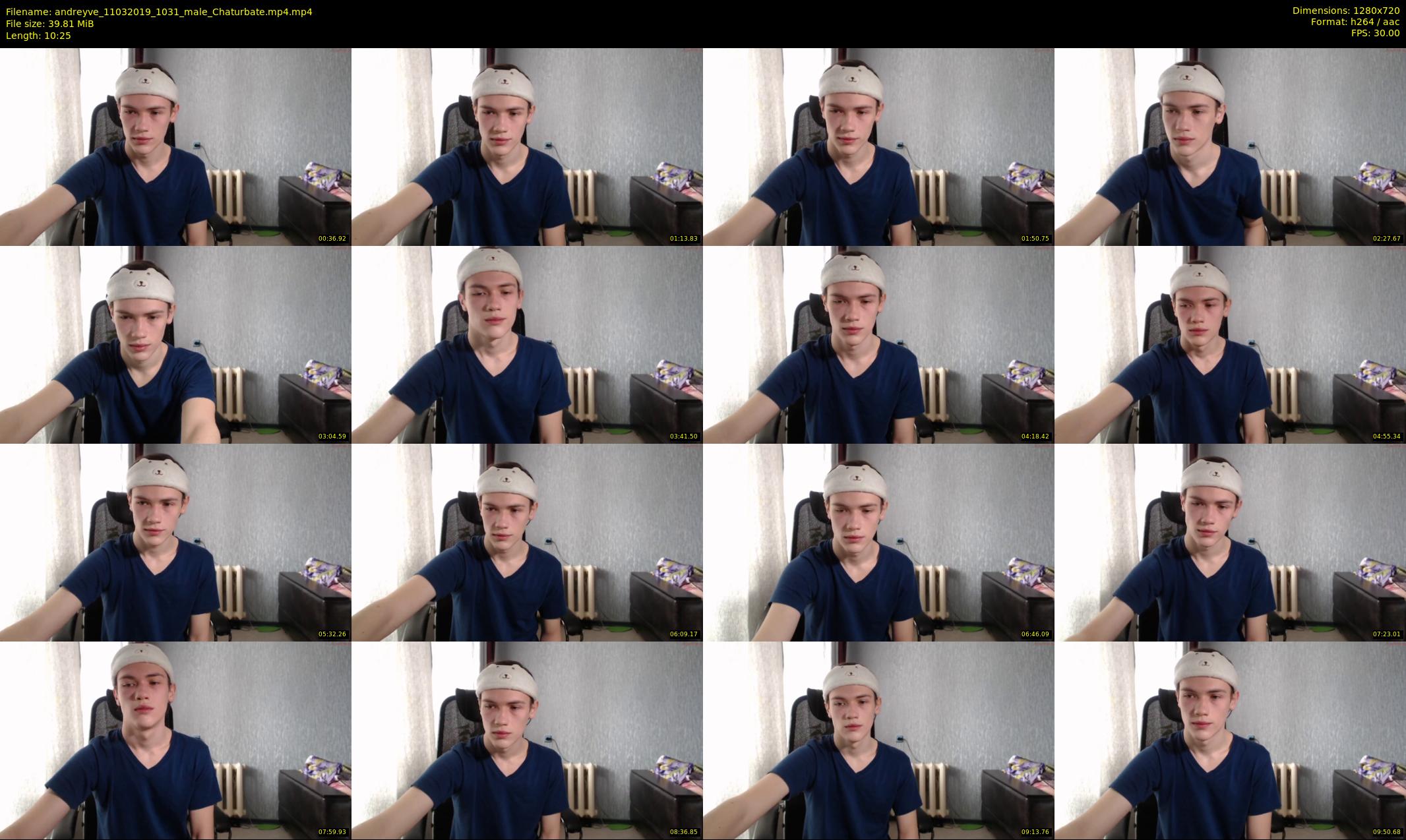 andreyve — 11 minute Chaturbate male cam show recording, 720p, Mar 11, 2019