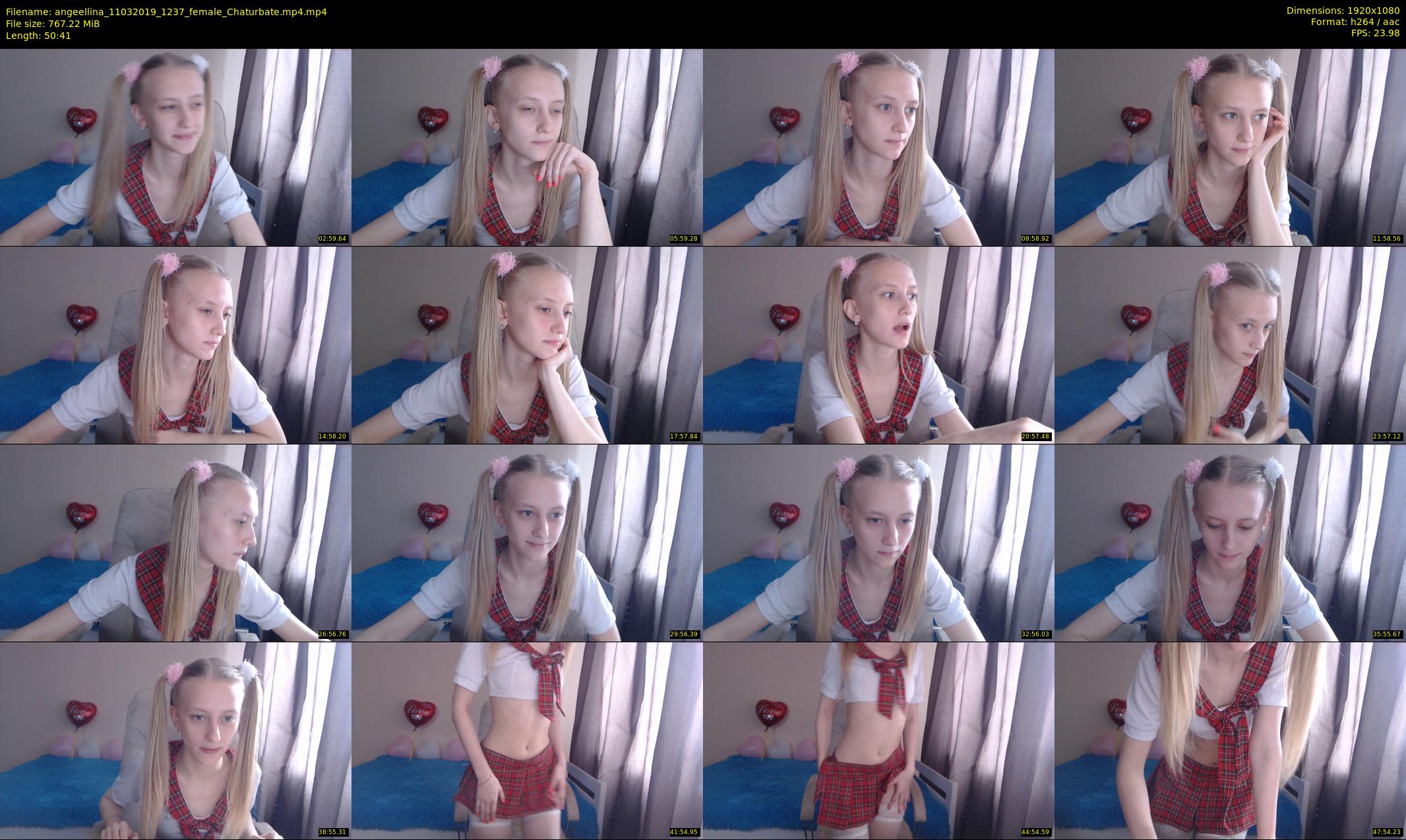 angeellina — 51 minute Chaturbate female cam show recording, 1080p, Mar 11, 2019