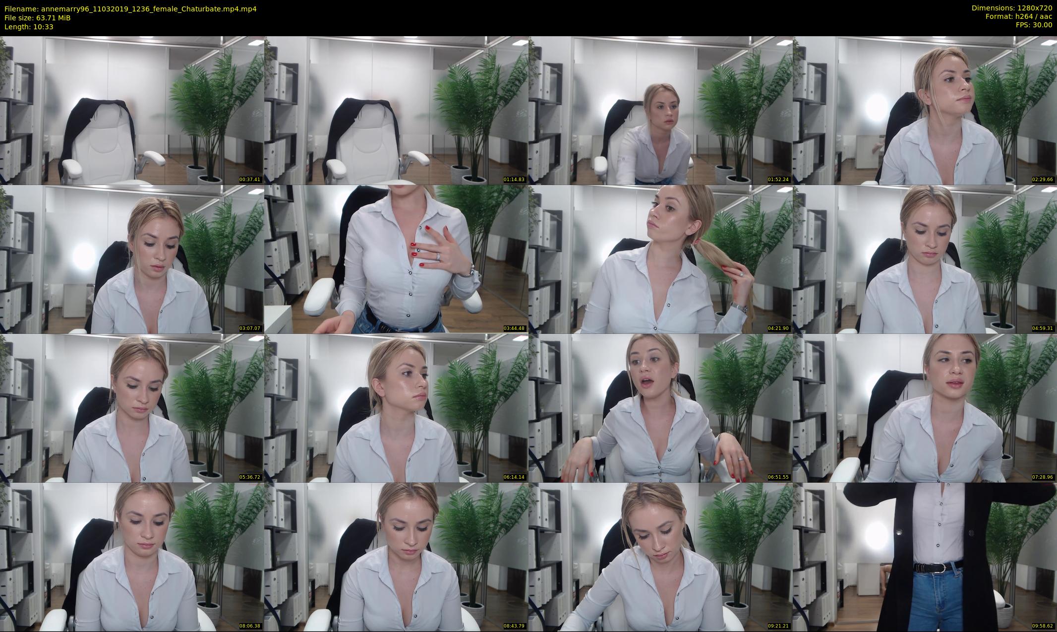annemarry96 — 11 minute Chaturbate female cam show recording, 720p, Mar 11, 2019