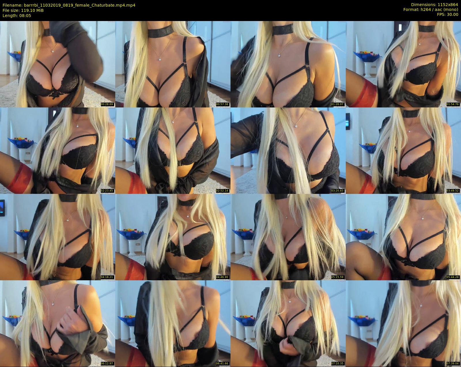 barrrbi — 9 minute Chaturbate female cam show recording, 720p, Mar 11, 2019