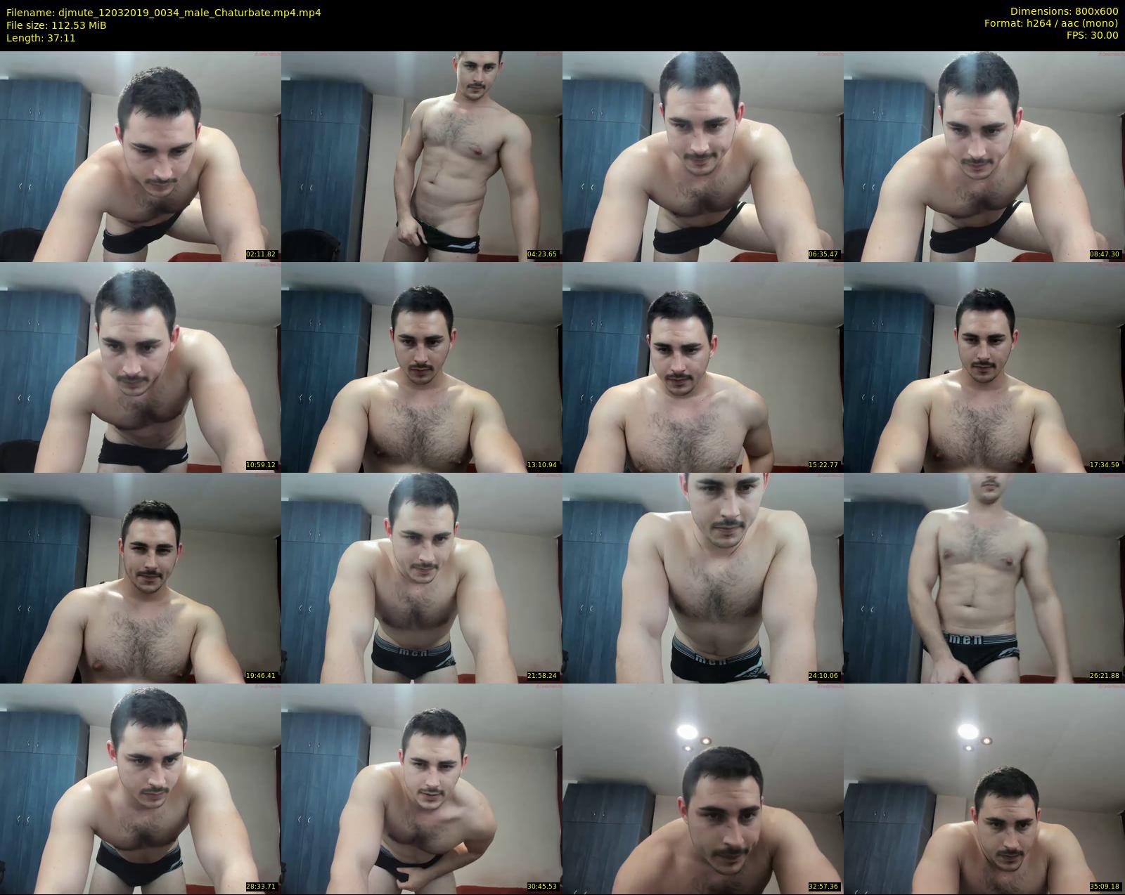 djmute — 38 minute Chaturbate male cam show recording, 480p, Mar 12, 2019