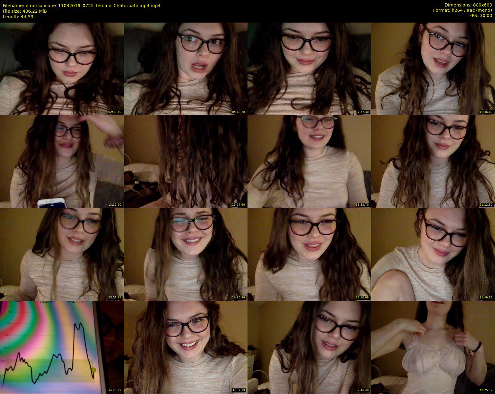 emersoncane — 45 minute Chaturbate female cam show recording, 480p, Mar 11, 2019
