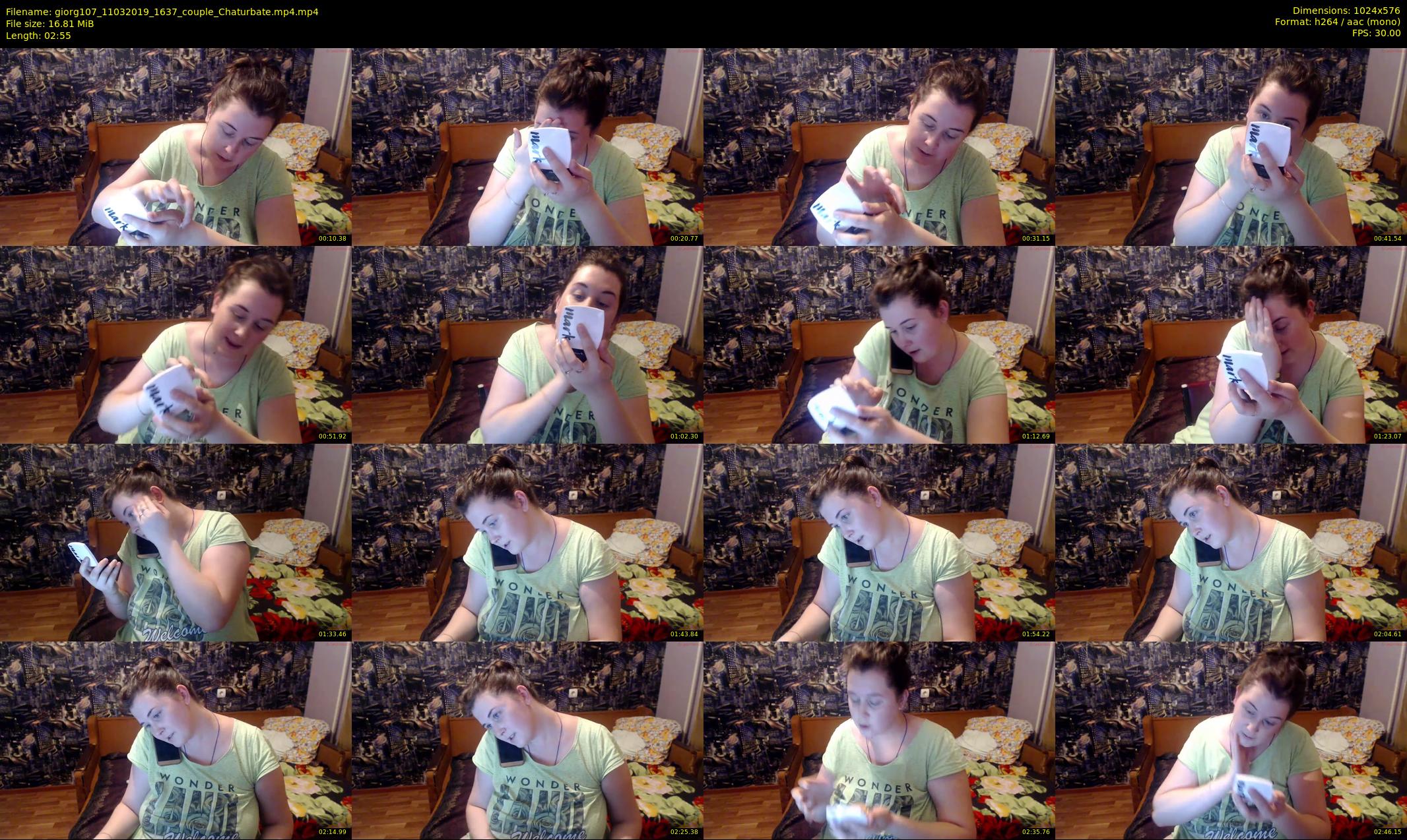 giorg107 — 3 minute Chaturbate couple cam show recording, 480p, Mar 11, 2019