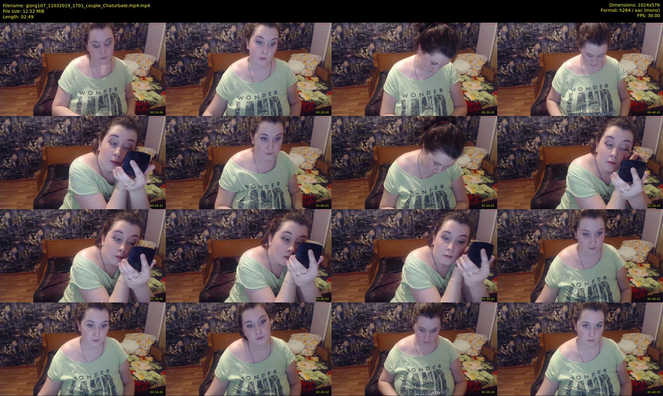giorg107 — 3 minute Chaturbate couple cam show recording, 480p, Mar 11, 2019