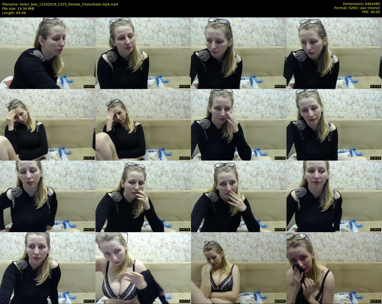helen_bee — 6 minute Chaturbate female cam show recording, 480p, Mar 11, 2019