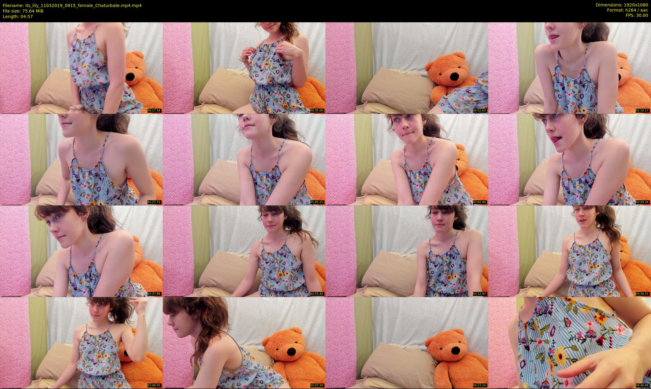 its_lily — 5 minute Chaturbate female cam show recording, 1080p, Mar 11, 2019