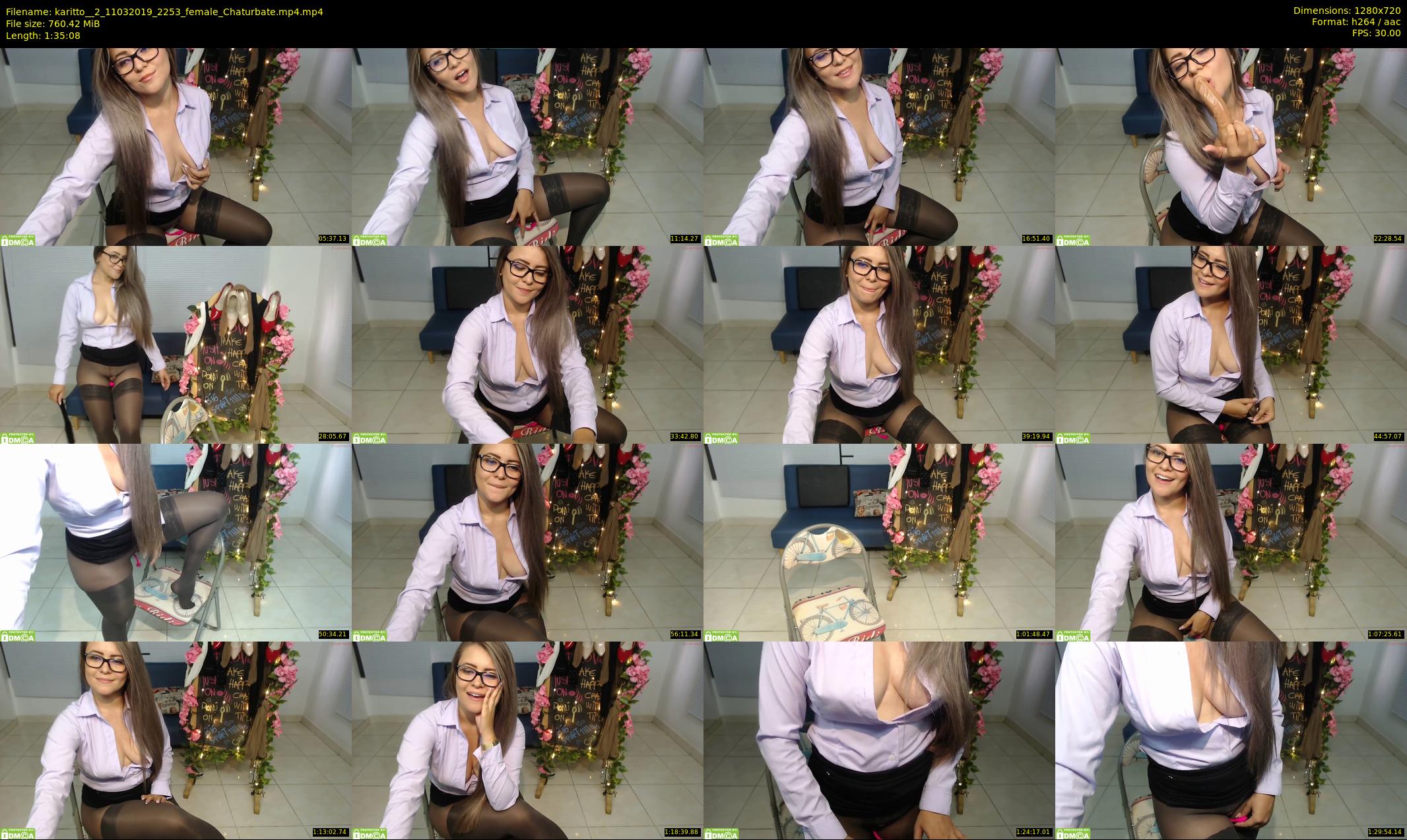 karitto__2 — 96 minute Chaturbate female cam show recording, 720p, Mar 11, 2019
