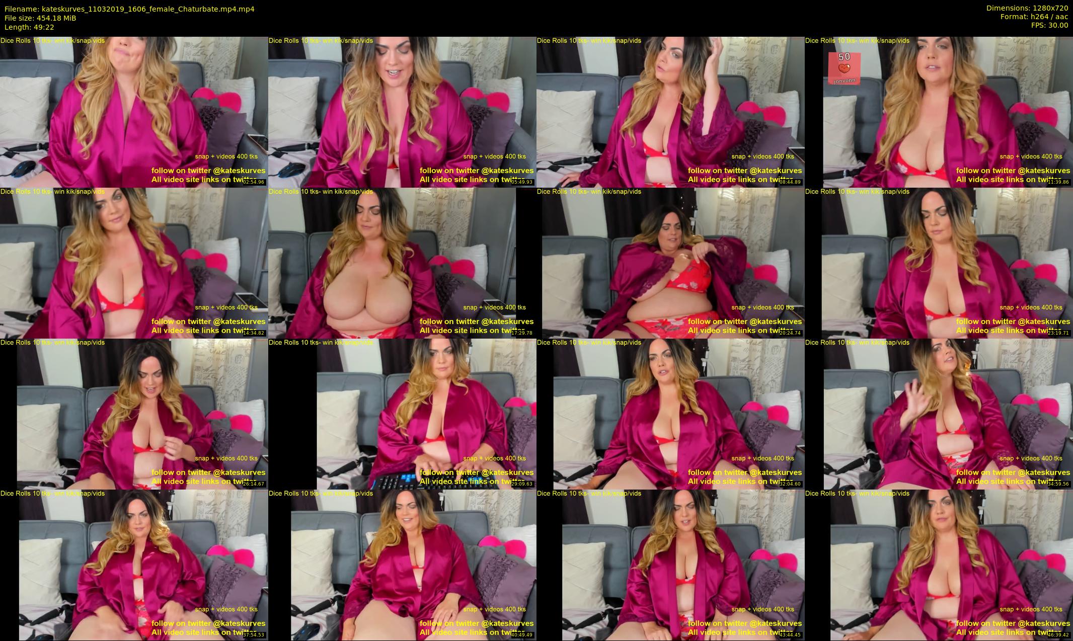 kateskurves — 50 minute Chaturbate female cam show recording, 720p, Mar 11, 2019