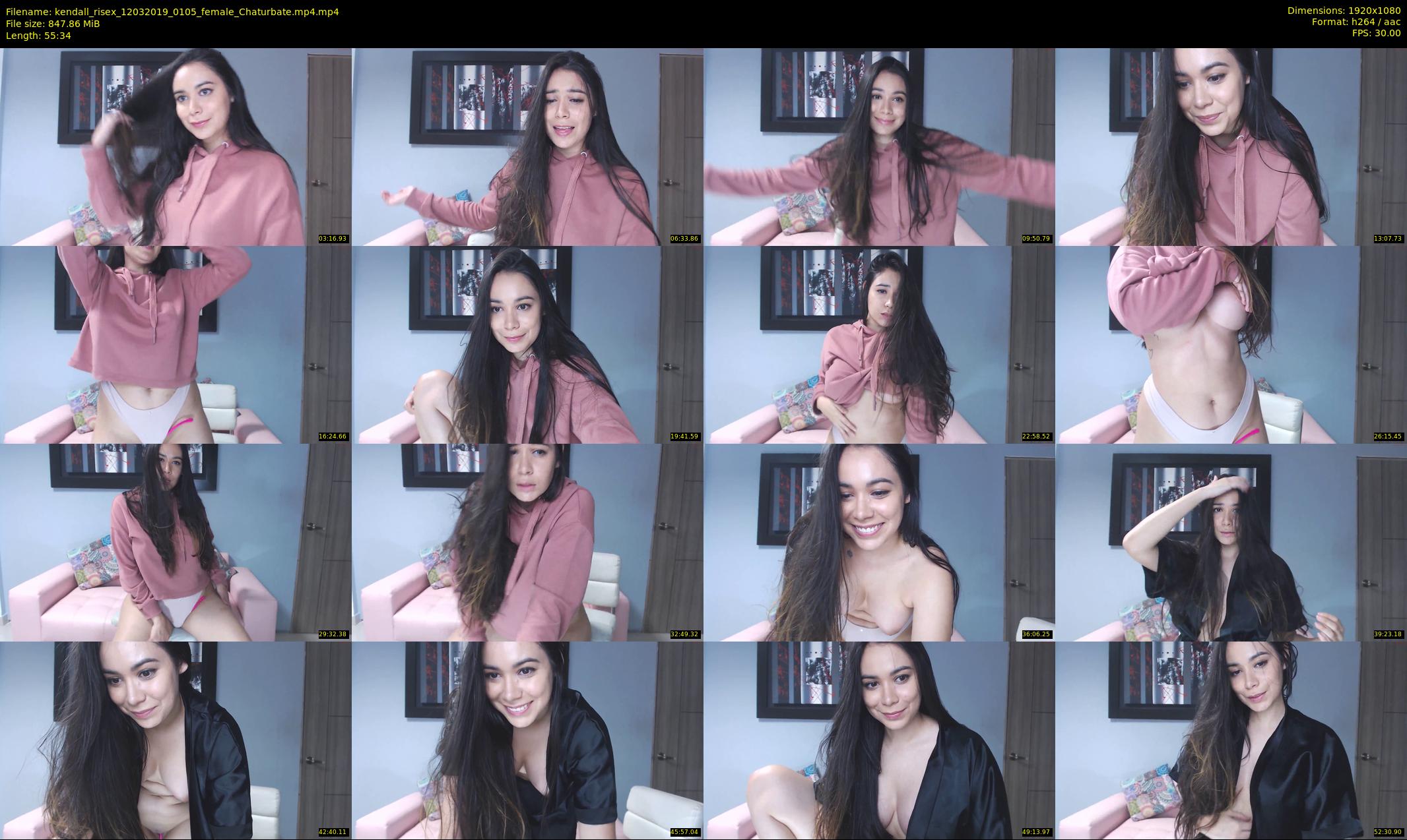 kendall_risex — 56 minute Chaturbate female cam show recording, 1080p, Mar 12, 2019